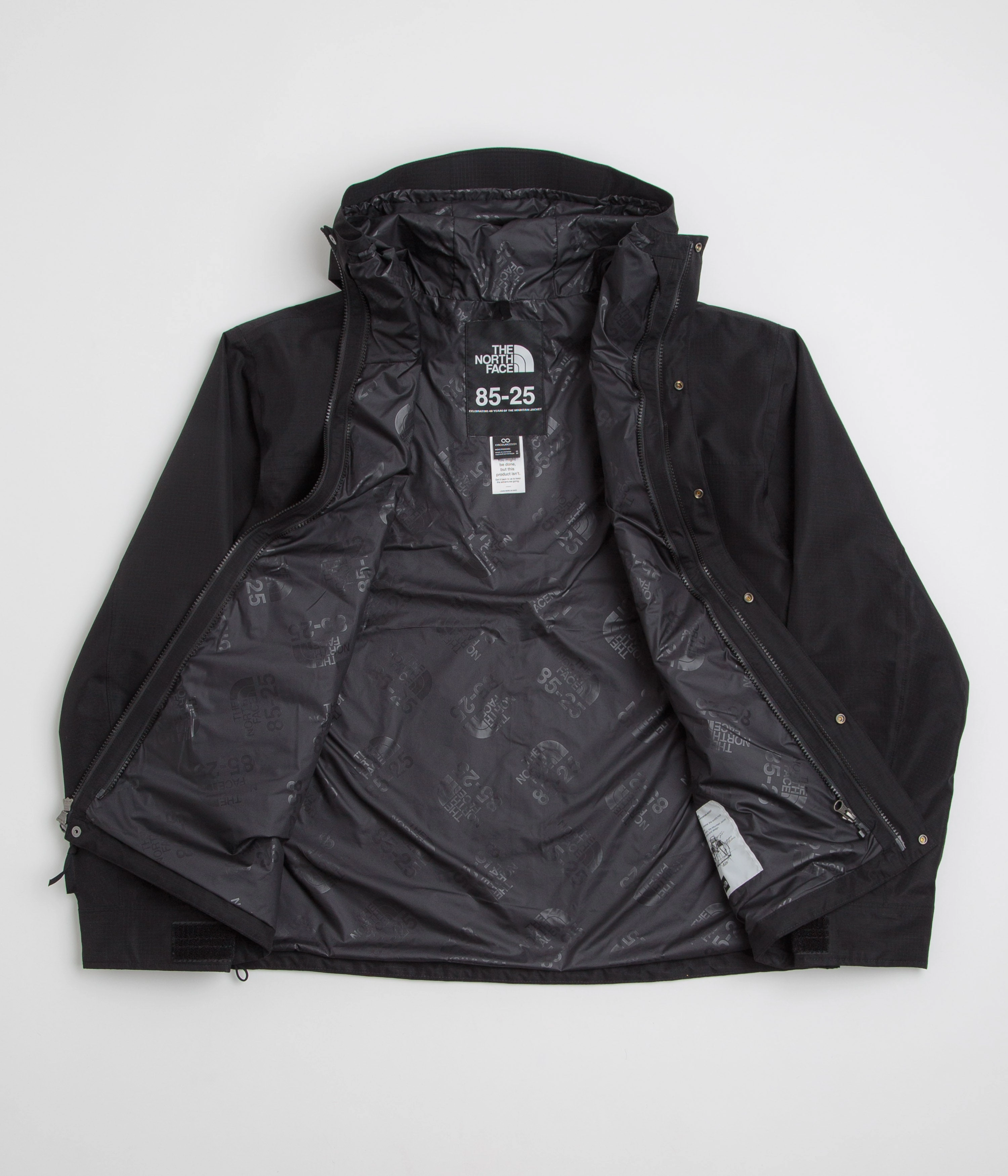 Silicone Grip Trim The North Face Dryvent Mono Mountain Jacket - TNF Black