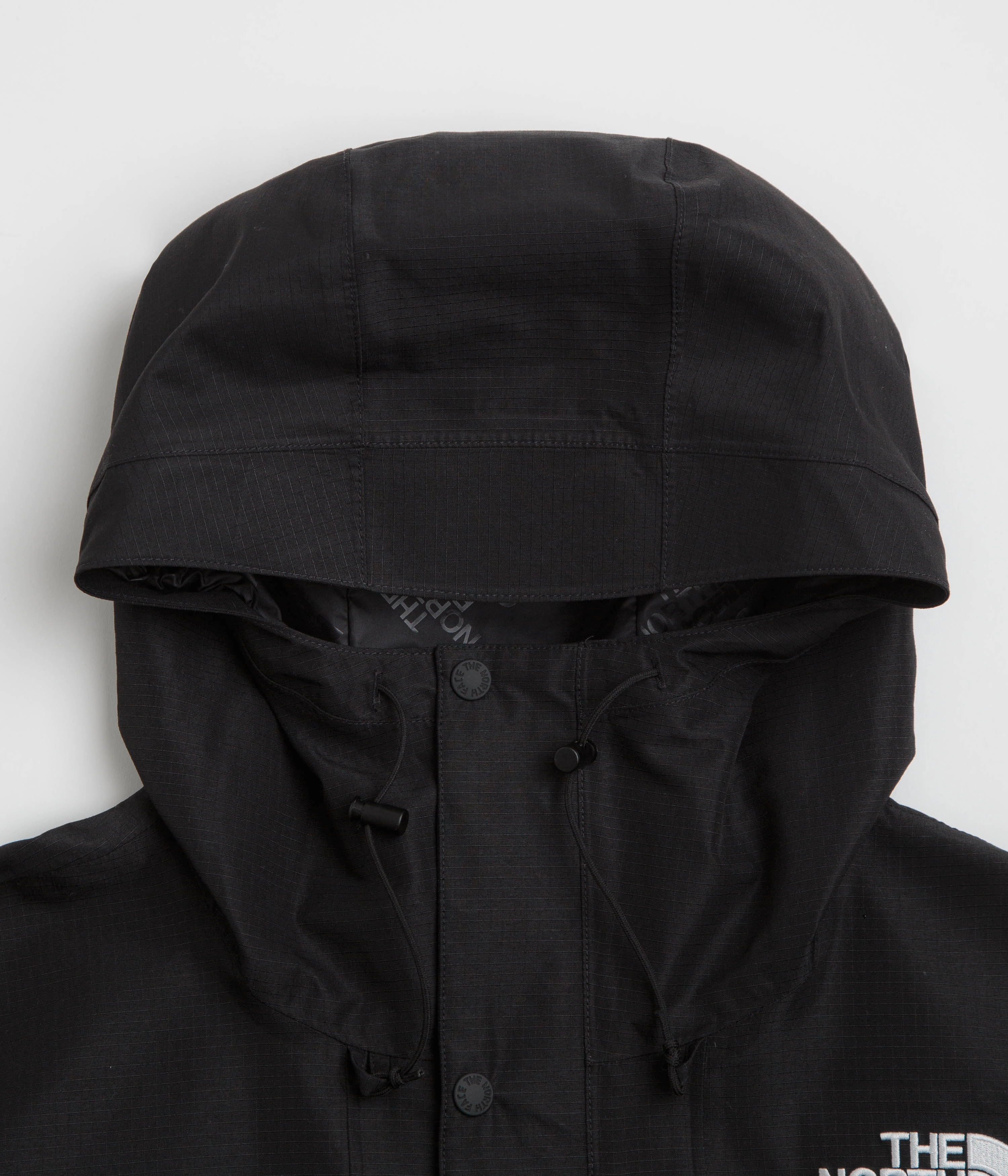 Quick Drying The North Face Dryvent Mono Mountain Jacket - TNF Black
