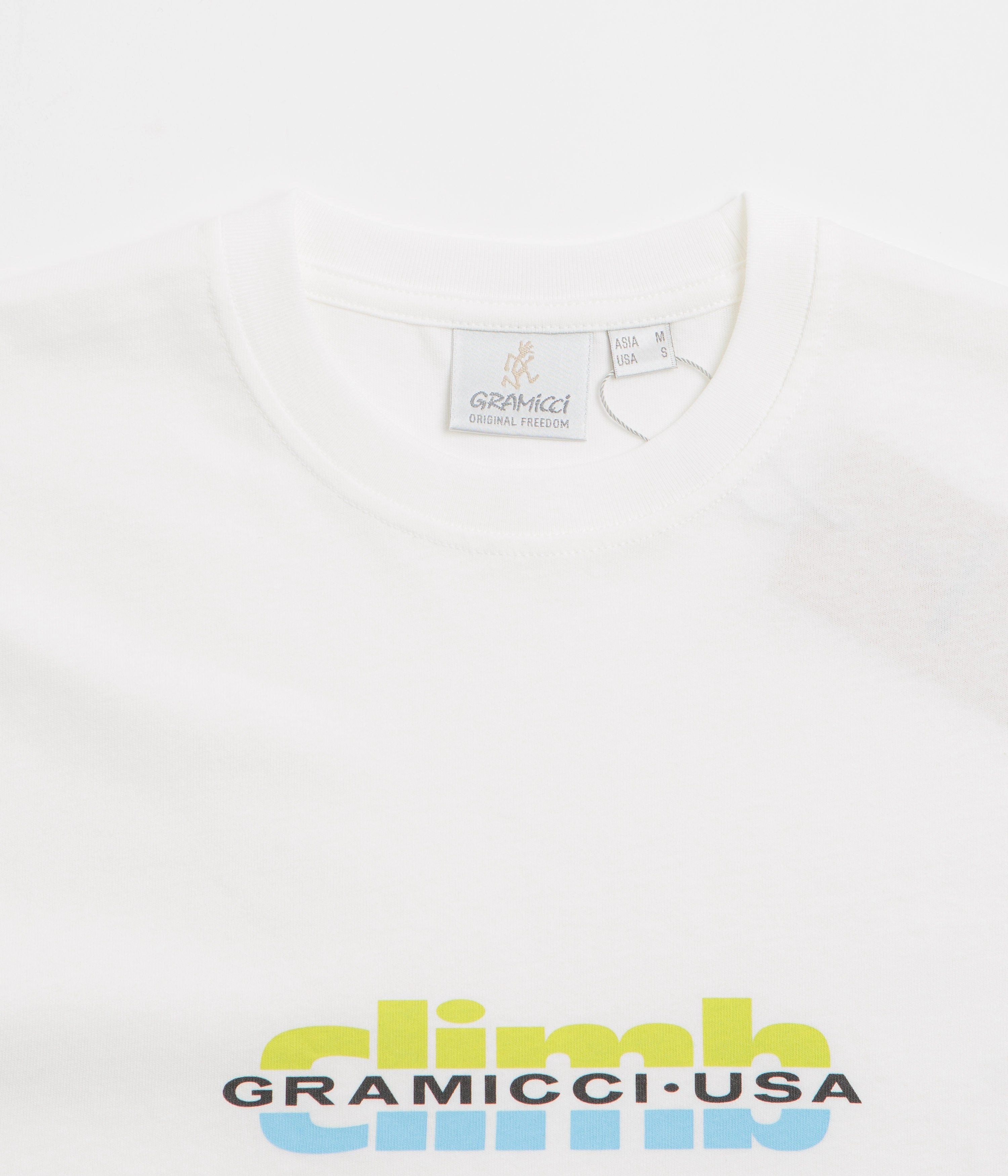 Gramicci Climb T-Shirt - White Eco Certified Fiber