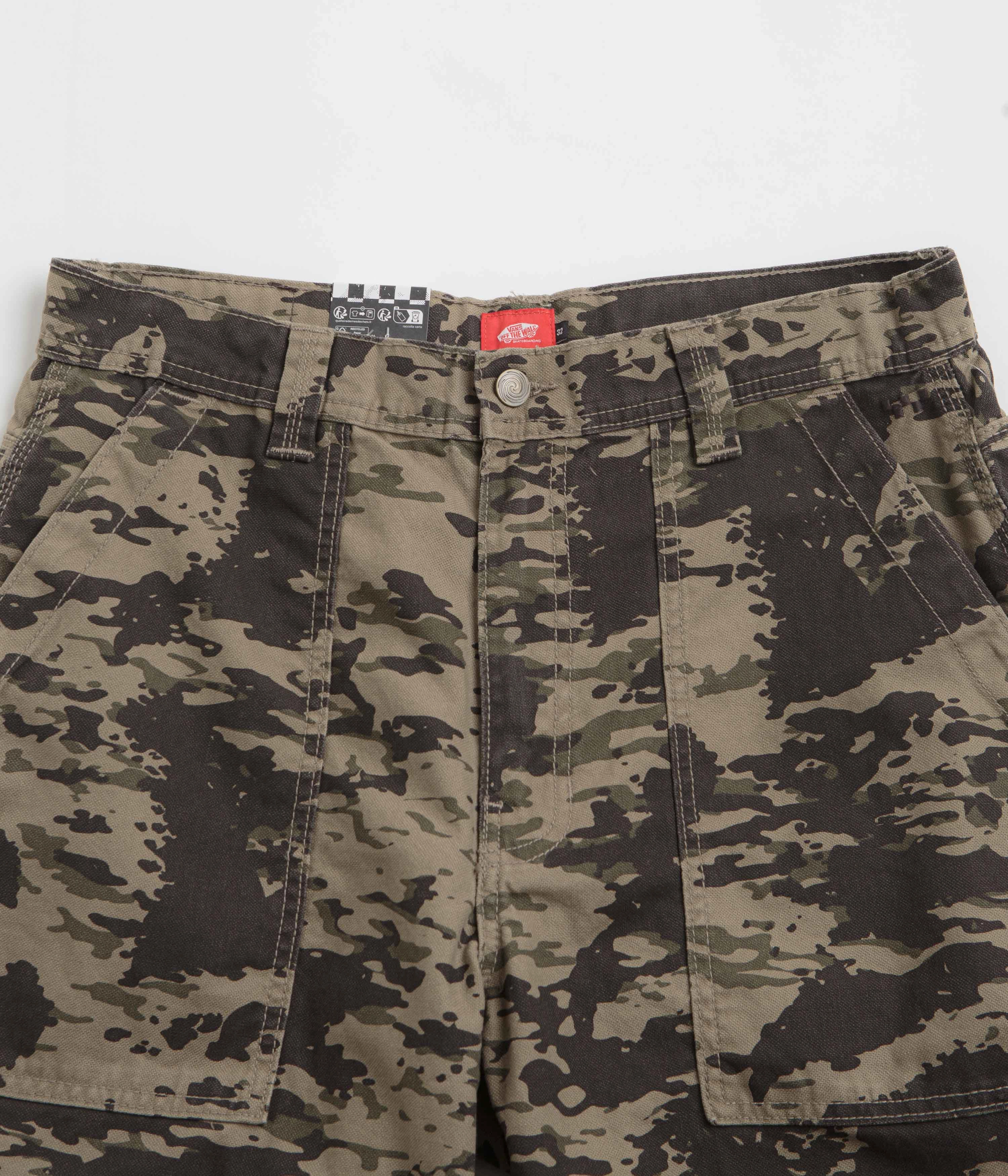 Relaxed Style Stylish Fit Vans Skate Utility Loose Shorts - Walnut