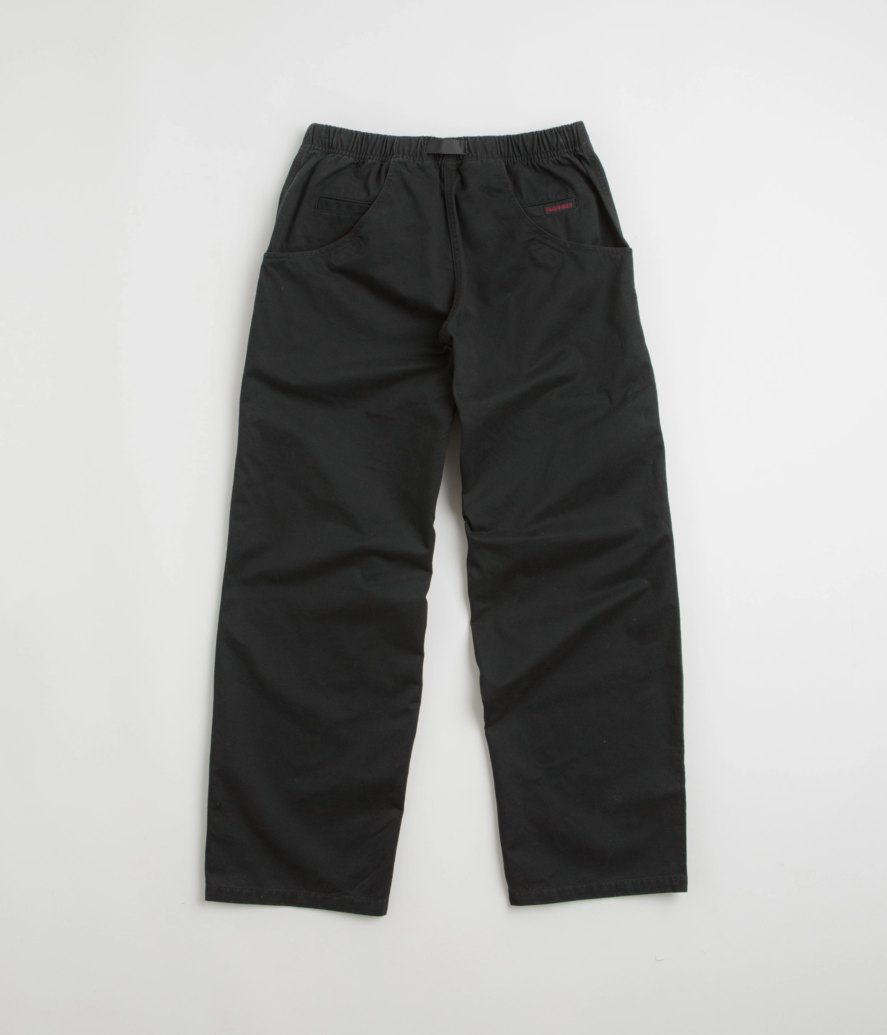 Gramicci Winter Twill Ground Up Pants - Black Flexible Fabric FunctionalZipper