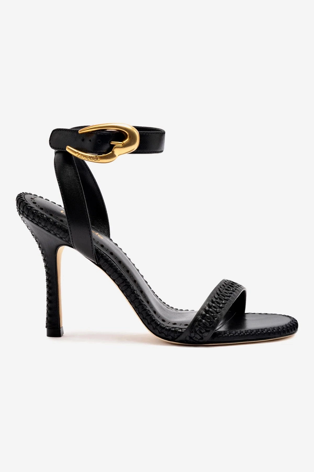 Trendy Footwear For Travel Verona Sandal In Black Leather