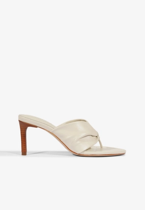 Lori Mid Leather Sandal removable insoles Comfort Fit