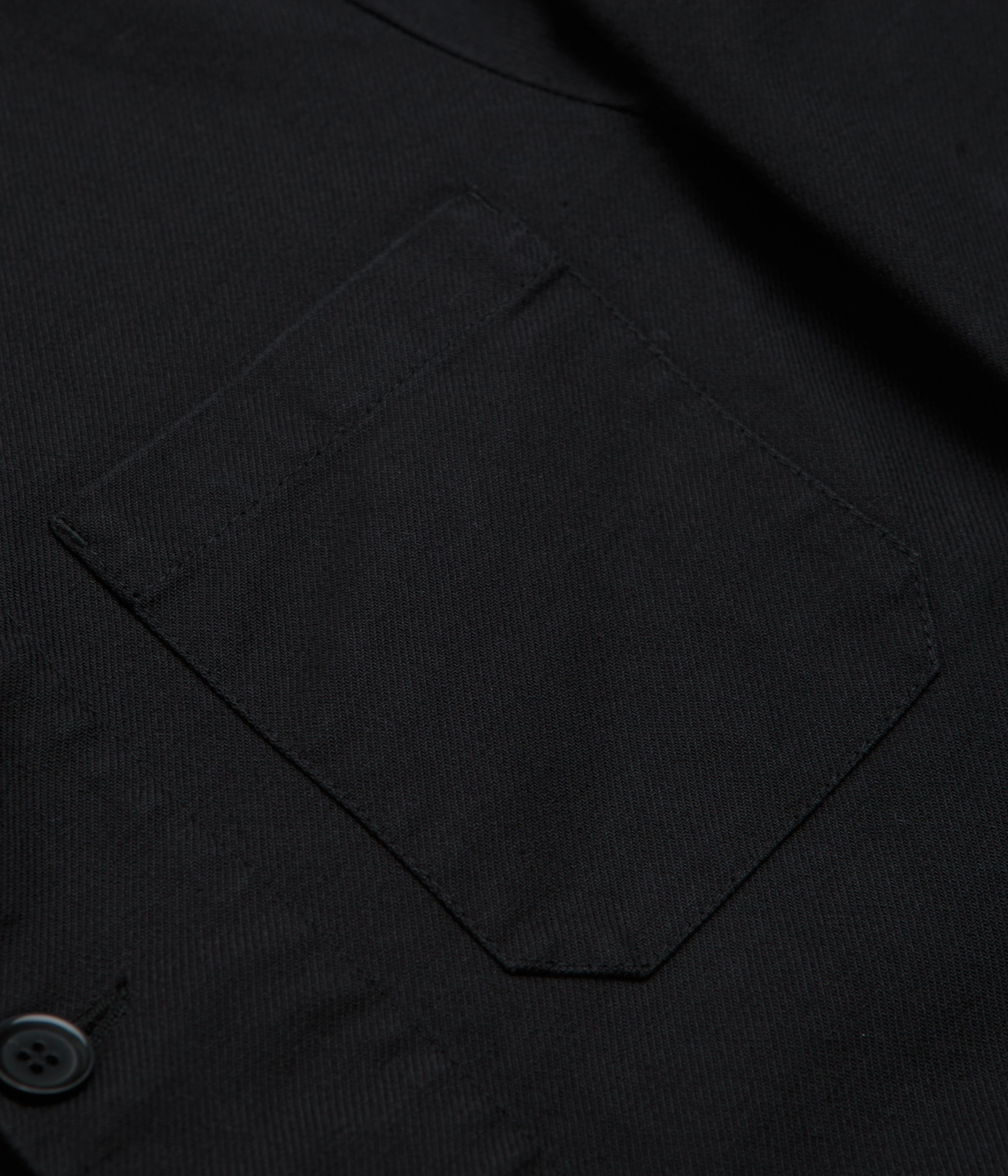Heavy Duty Zippers Long Length Vetra 14 Workwear Blazer - Black