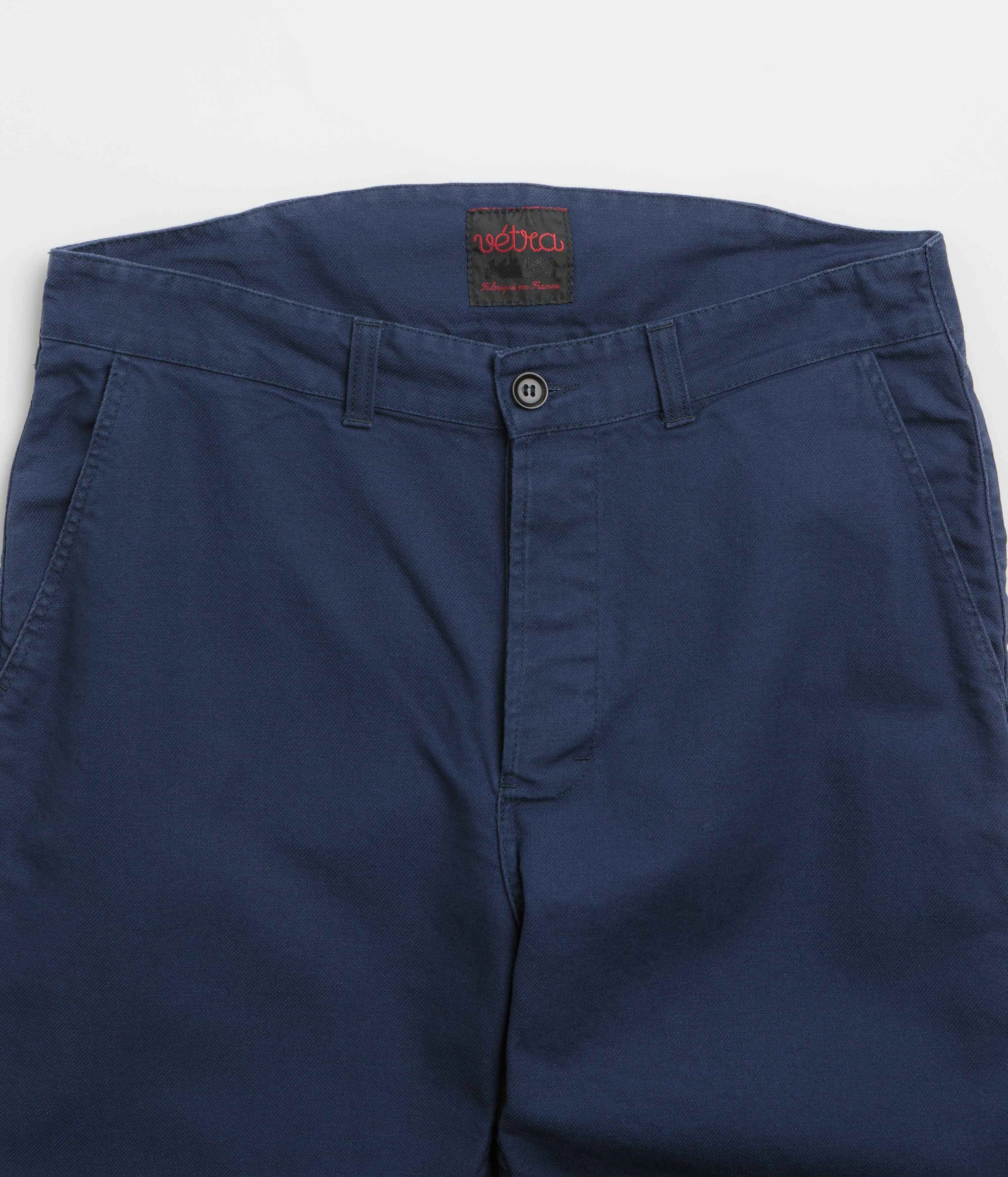 Stay Fresh Hip Friendly Pockets Vetra 500C High Rise Trousers - Navy