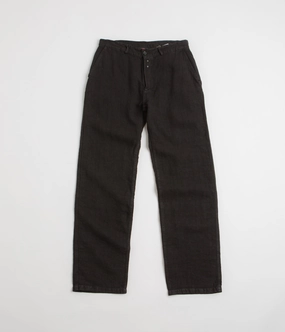 Vetra 503L Wide Leg Workwear Trousers - Black Adjustable Waist