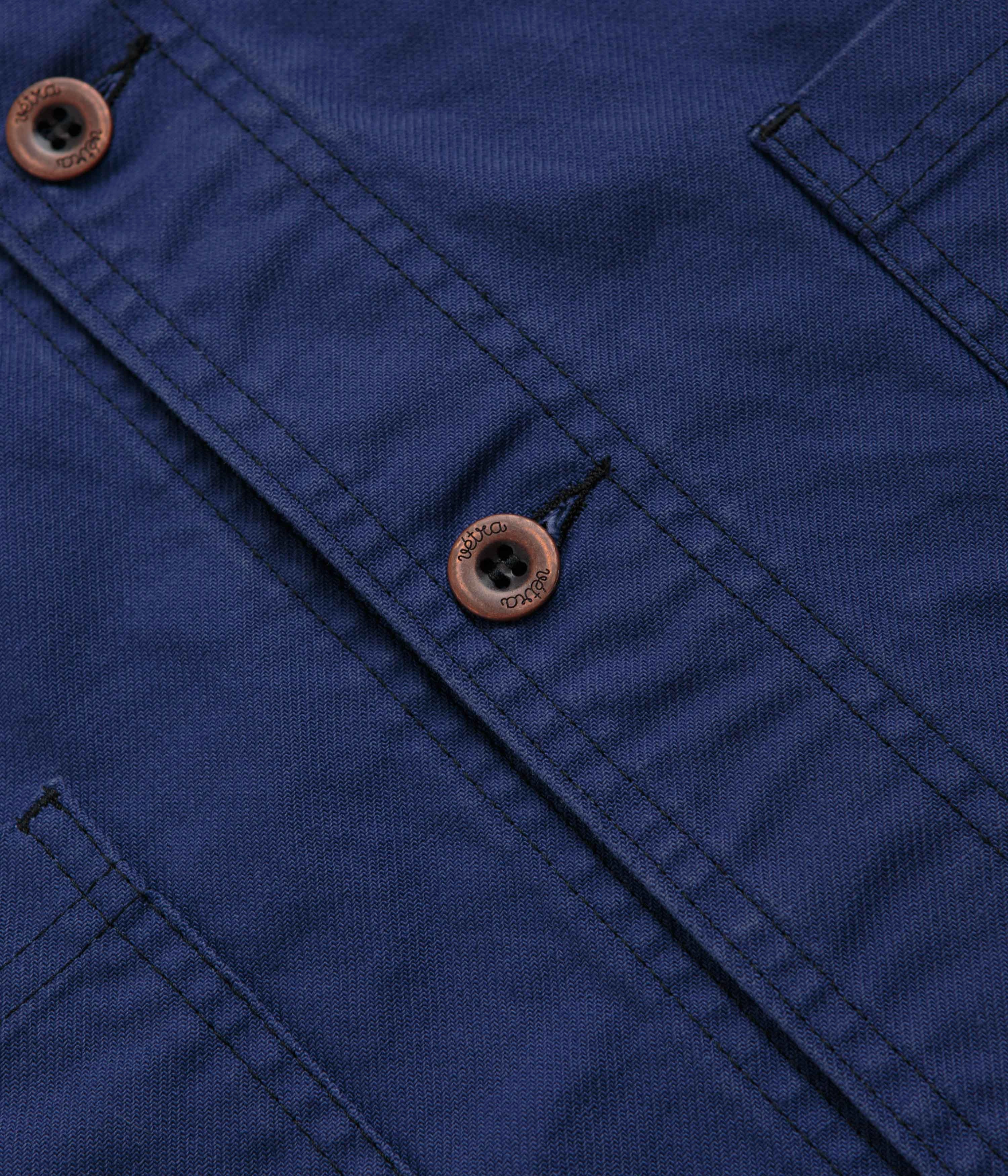 Hidden Ventilation Zones Vetra 5C Organic Workwear Jacket - Washed Hydrone