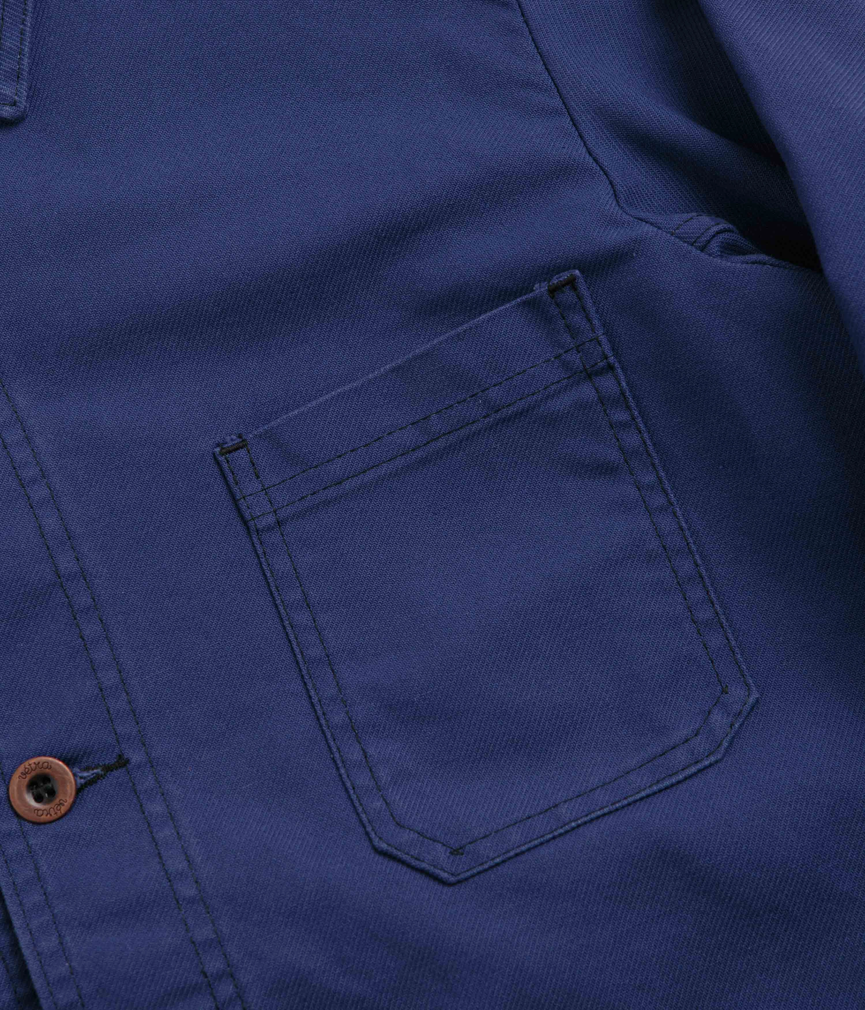 Vetra 5C Organic Workwear Jacket - Washed Hydrone Bold Statement TapedSeamConstruction
