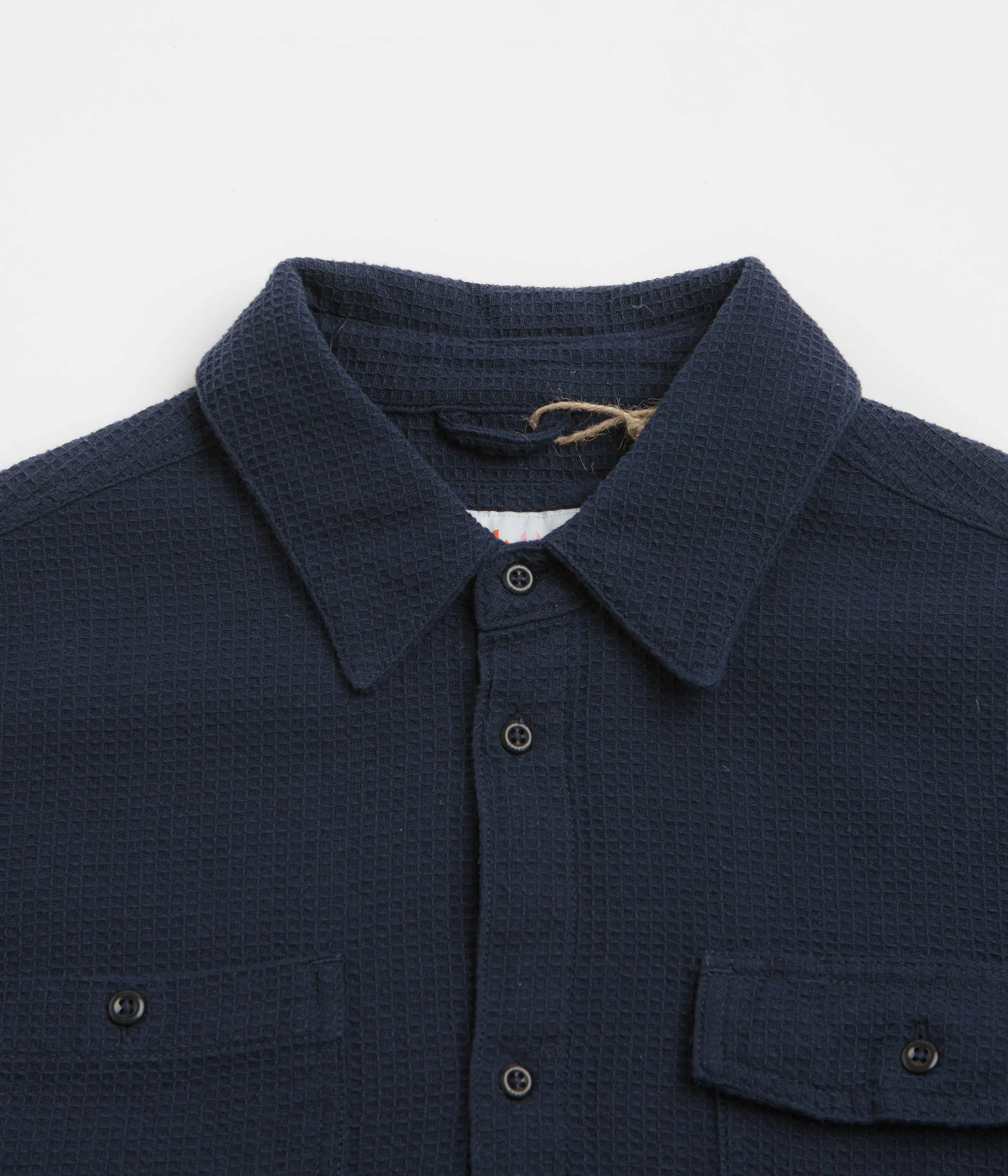 Uskees 6007 Tasker Shirt - Midnight Blue Stretchable Material