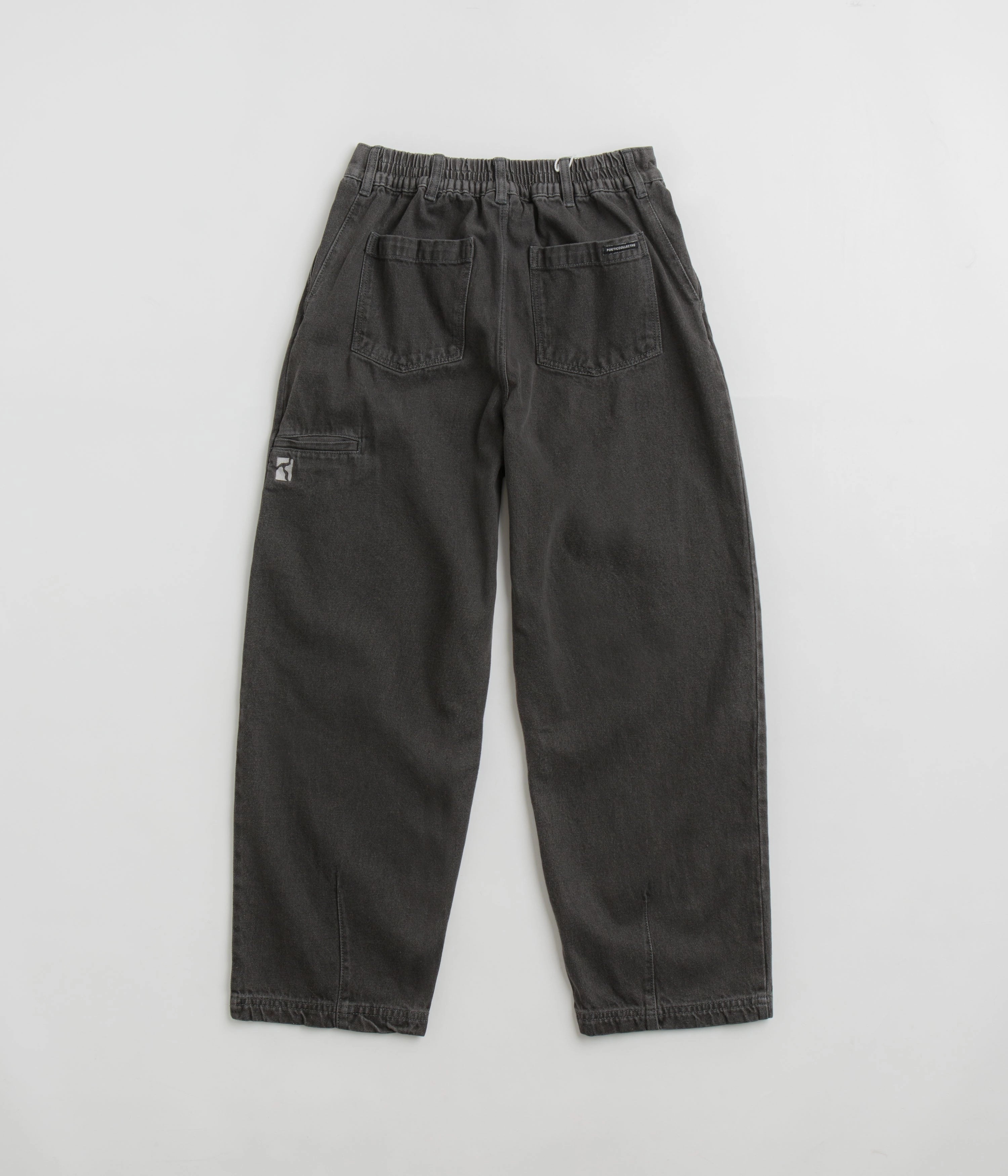 Poetic Collective Denim Balloon Pants - Grey Wash All Day Comfort