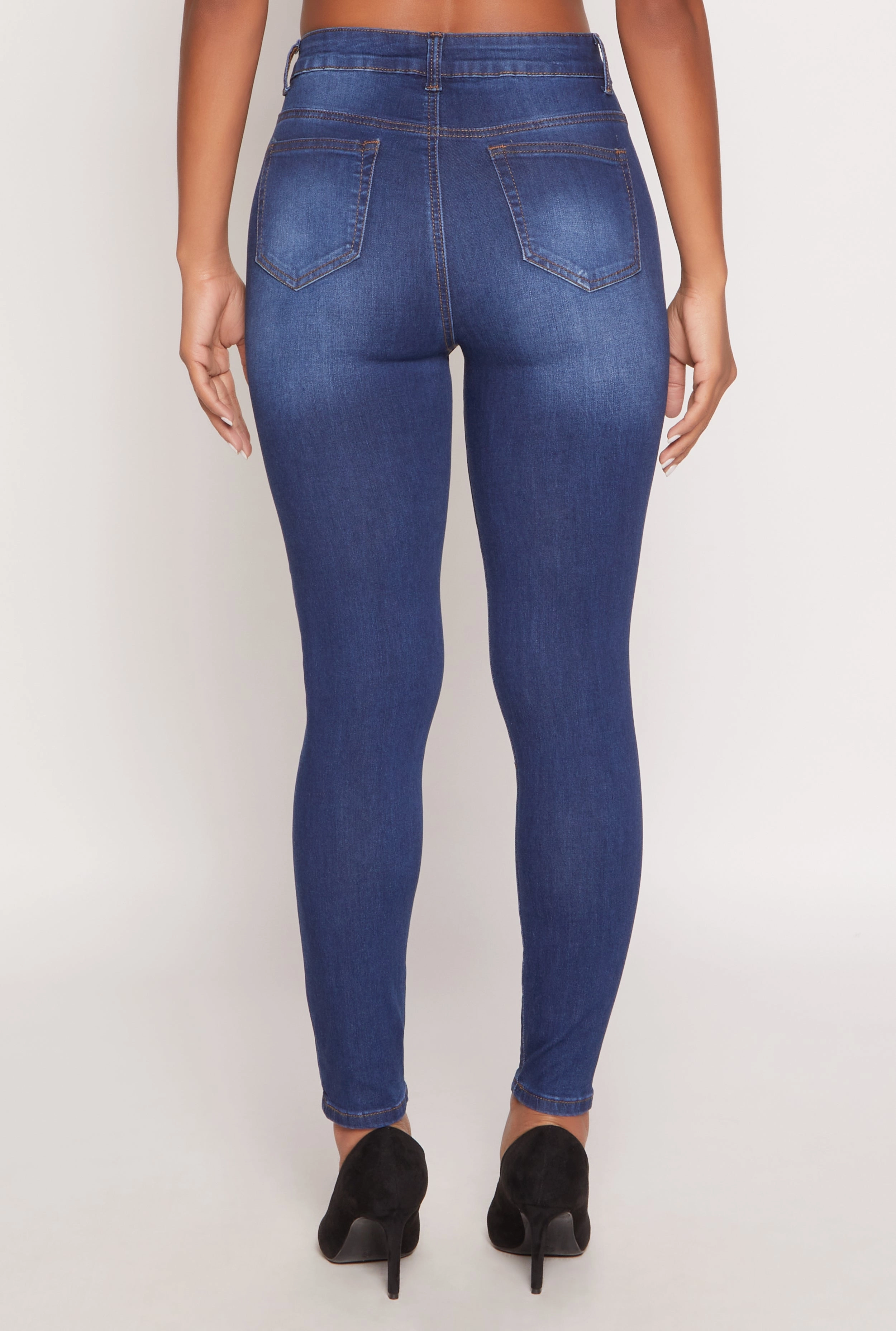 WAX Stretch High Waisted Skinny Jeans Core Item