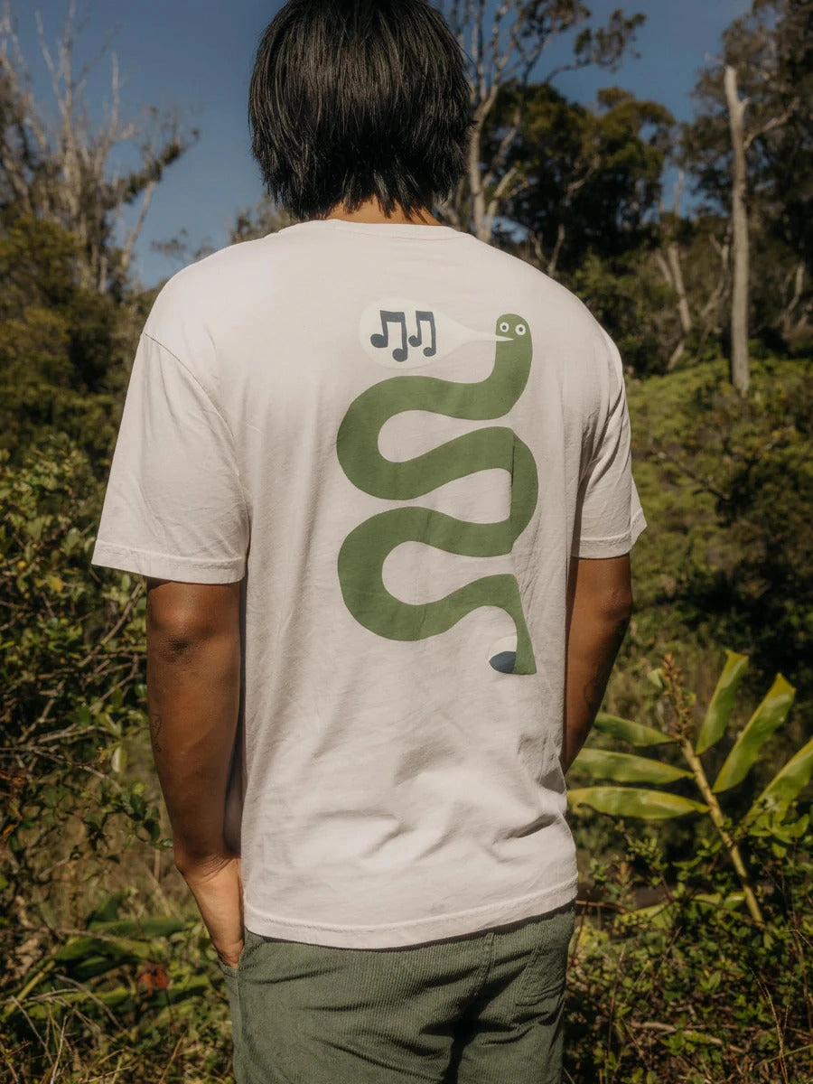 Chic Design Mollusk Worm T-Shirt - Fog