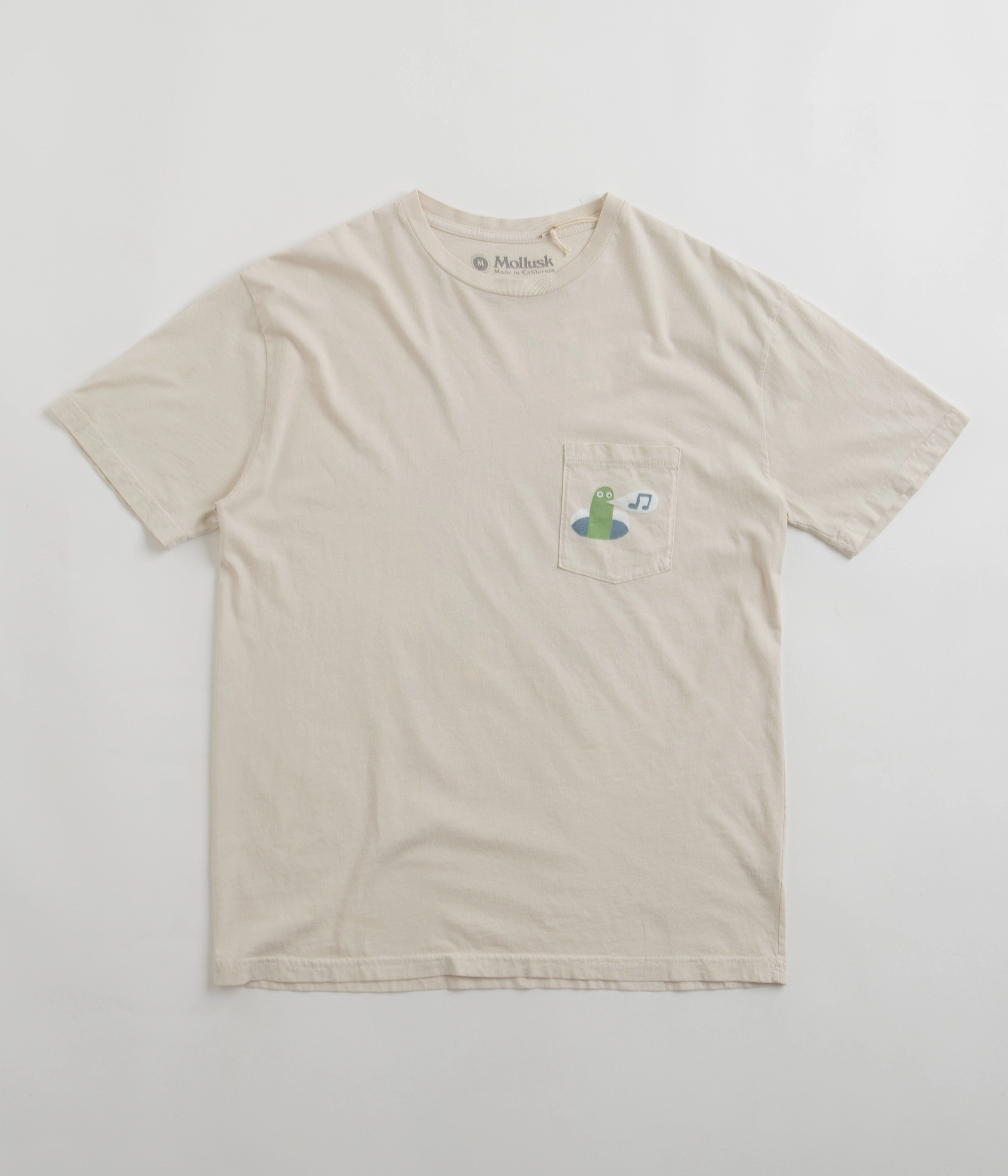 Mollusk Worm T-Shirt - Fog RelaxedFit