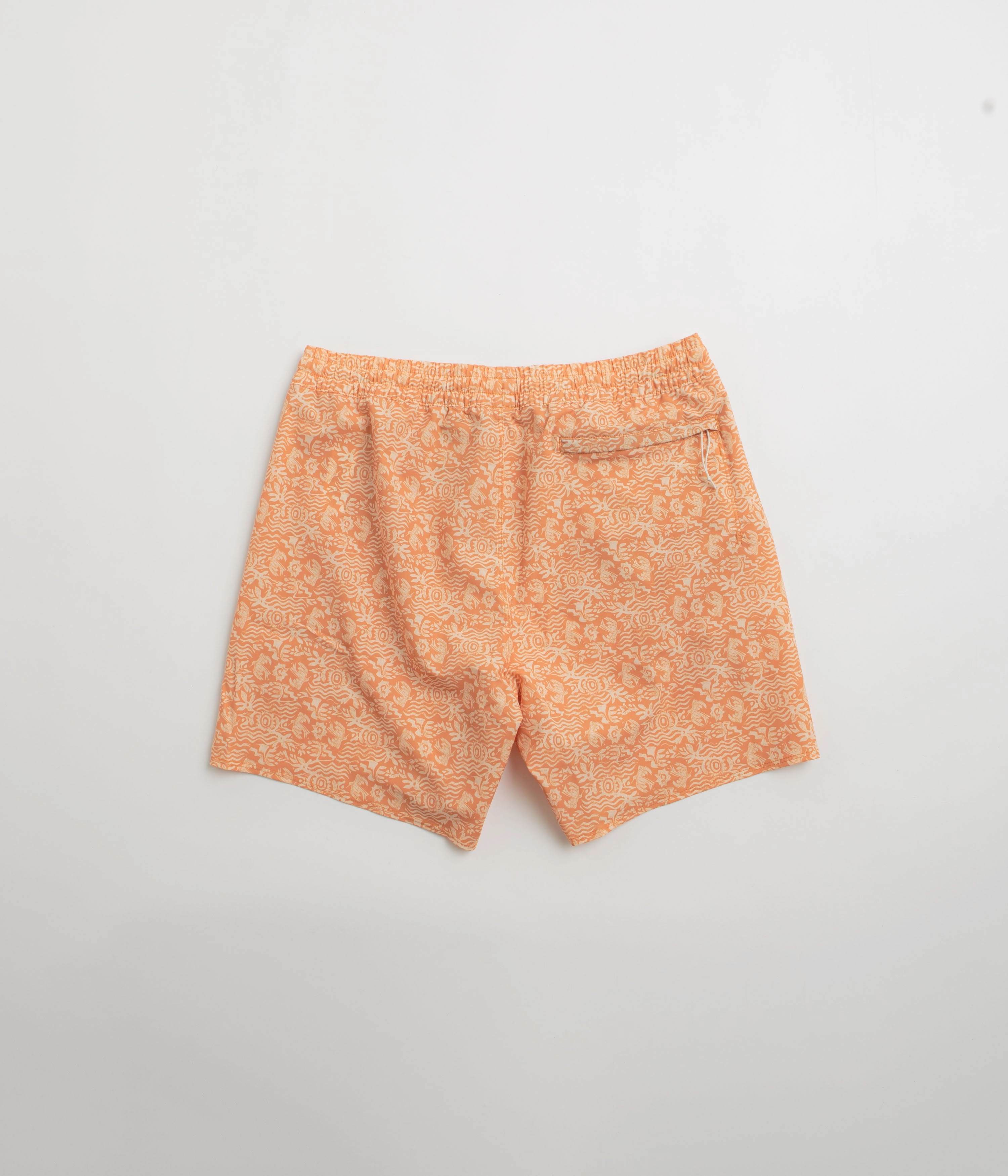 Patagonia Hydropeak Volley 16" Shorts - Mountain Breeze: Sunset Orange new semester Low Profile Waistband