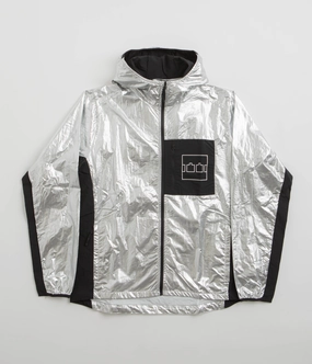 The Trilogy Tapes Lightweight Jacket - Silver wrinkle free
