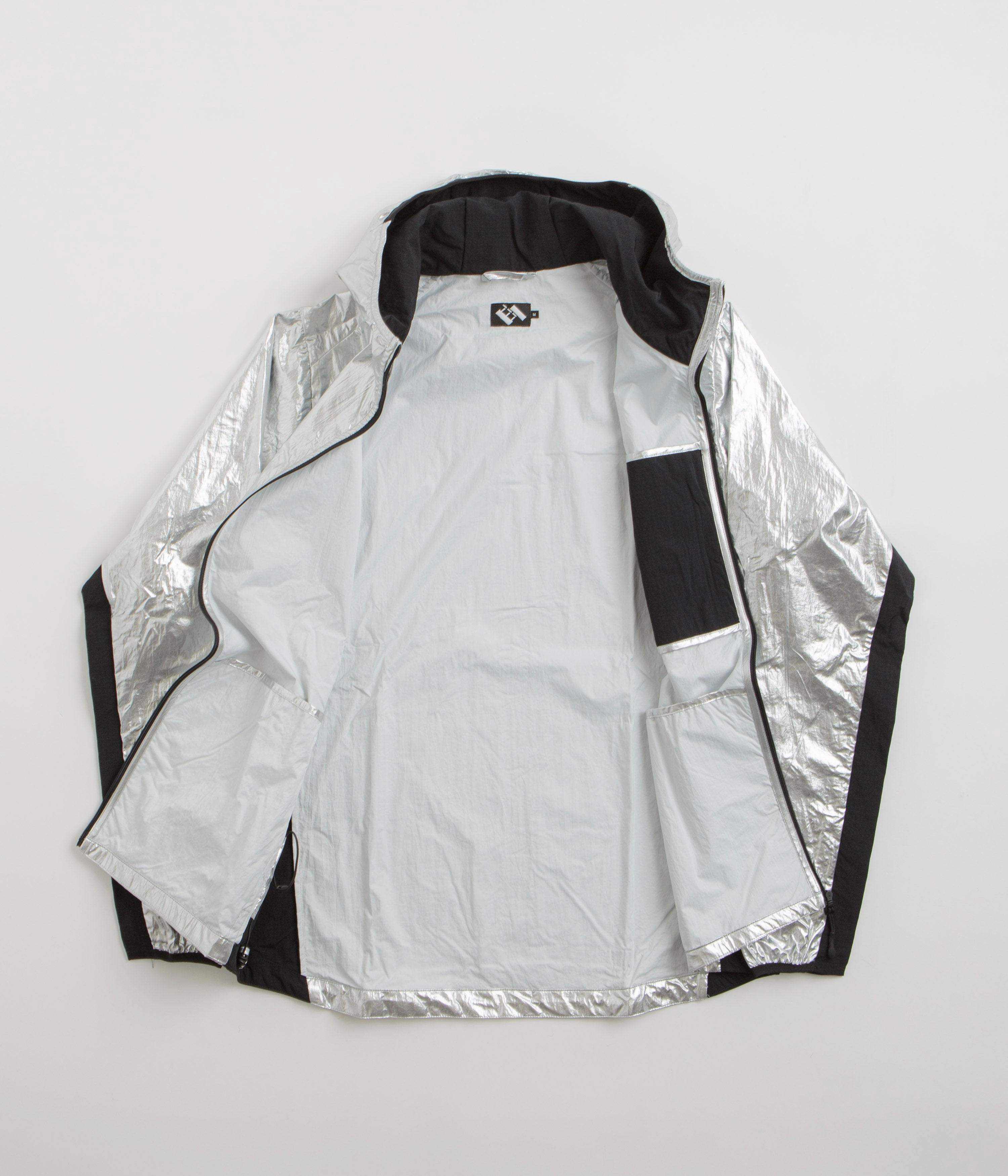 The Trilogy Tapes Lightweight Jacket - Silver Flexible Armholes