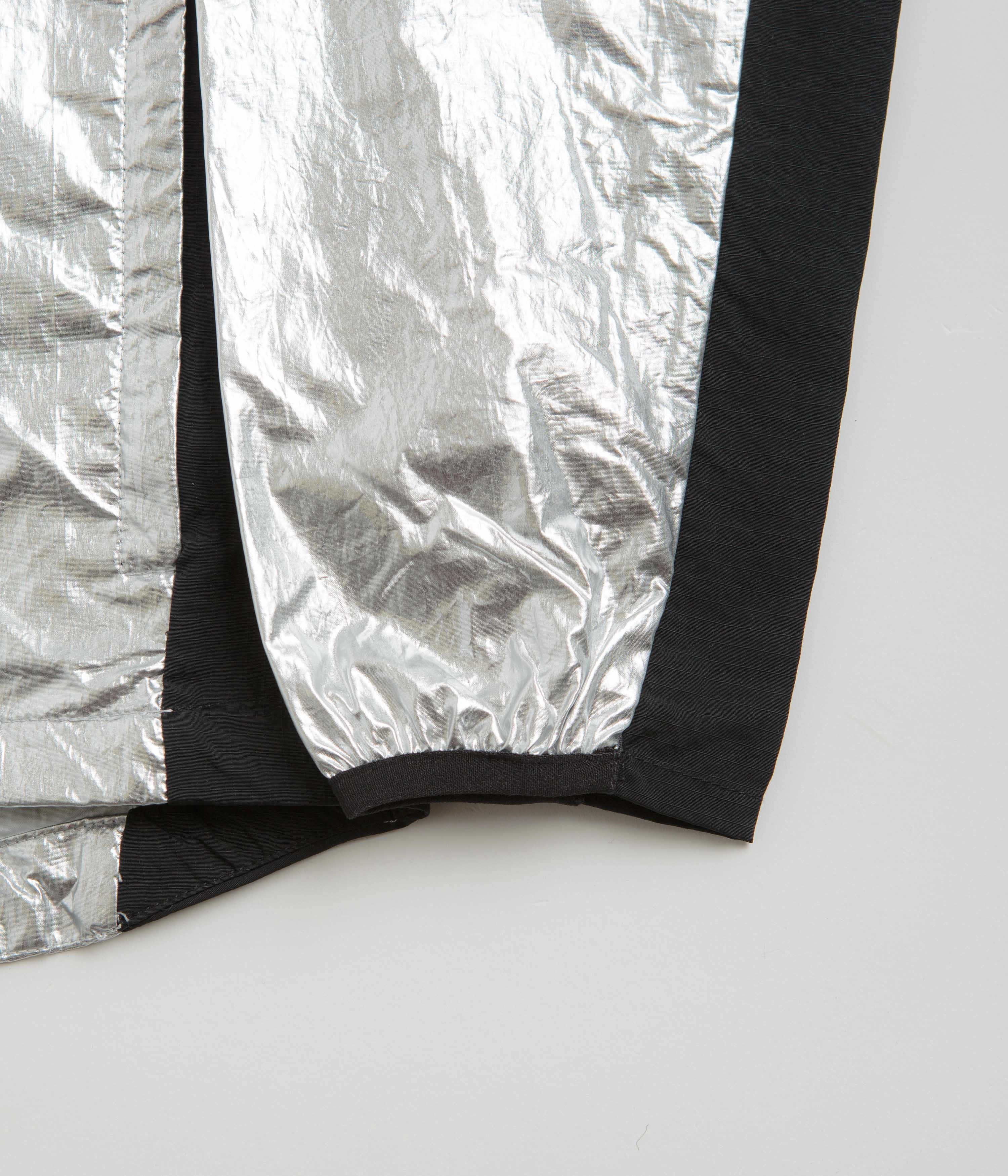 The Trilogy Tapes Lightweight Jacket - Silver Slim Fit Styles