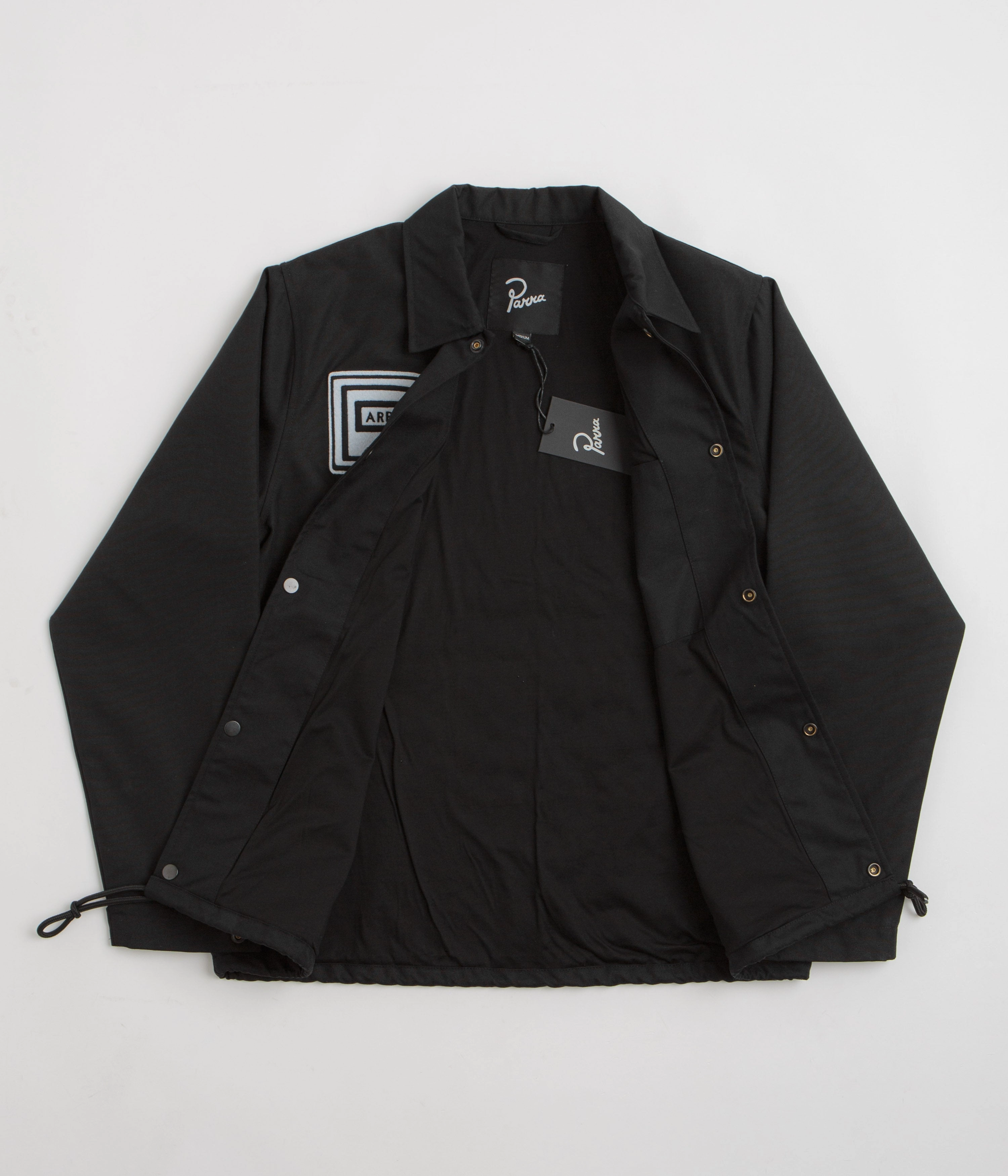 Temperature Regulating by Parra Midnight Surprise Coach Jacket - Black