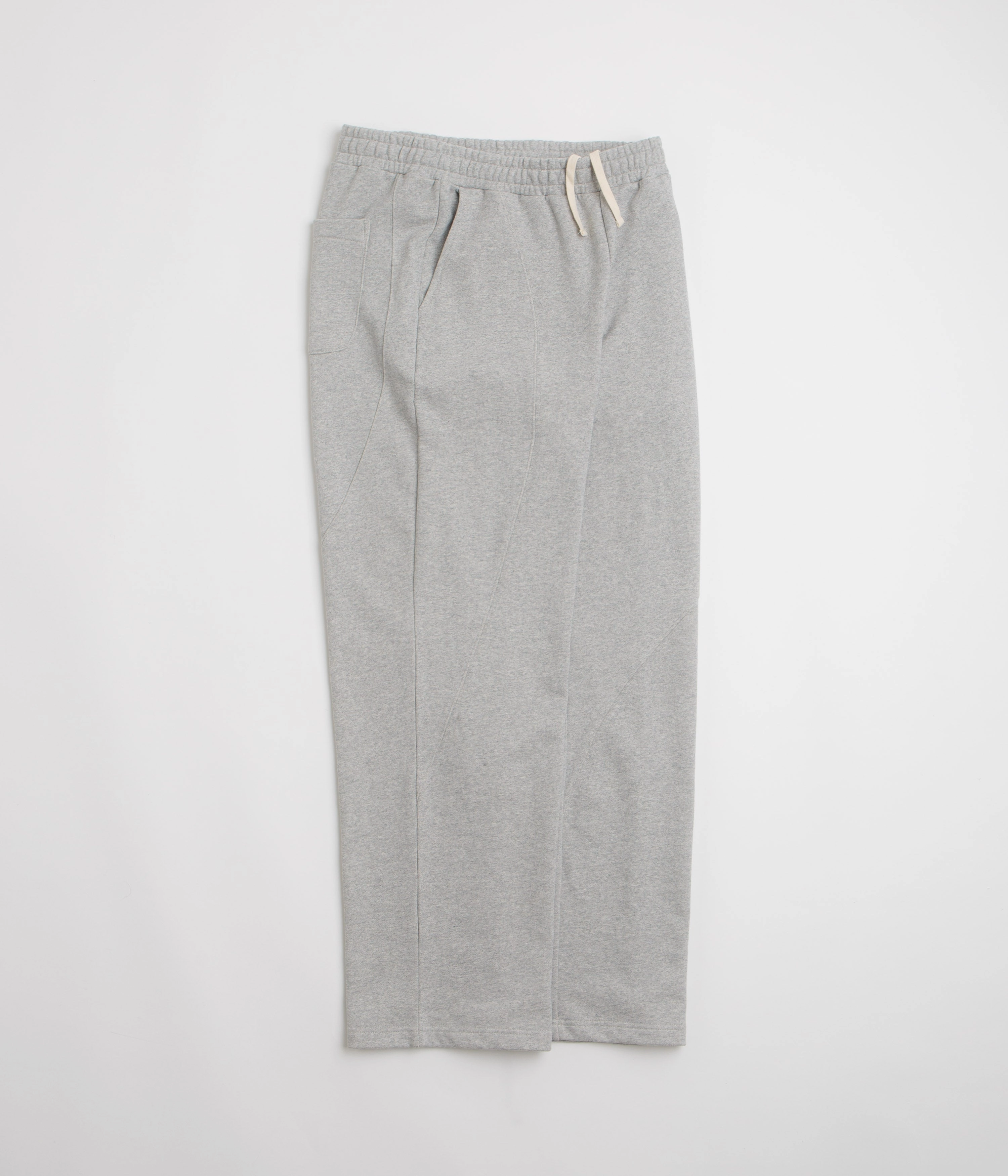 Fashion Comfort Wear SmoothZipClosure Dime Cyclone French Terry Pants - Heather Grey