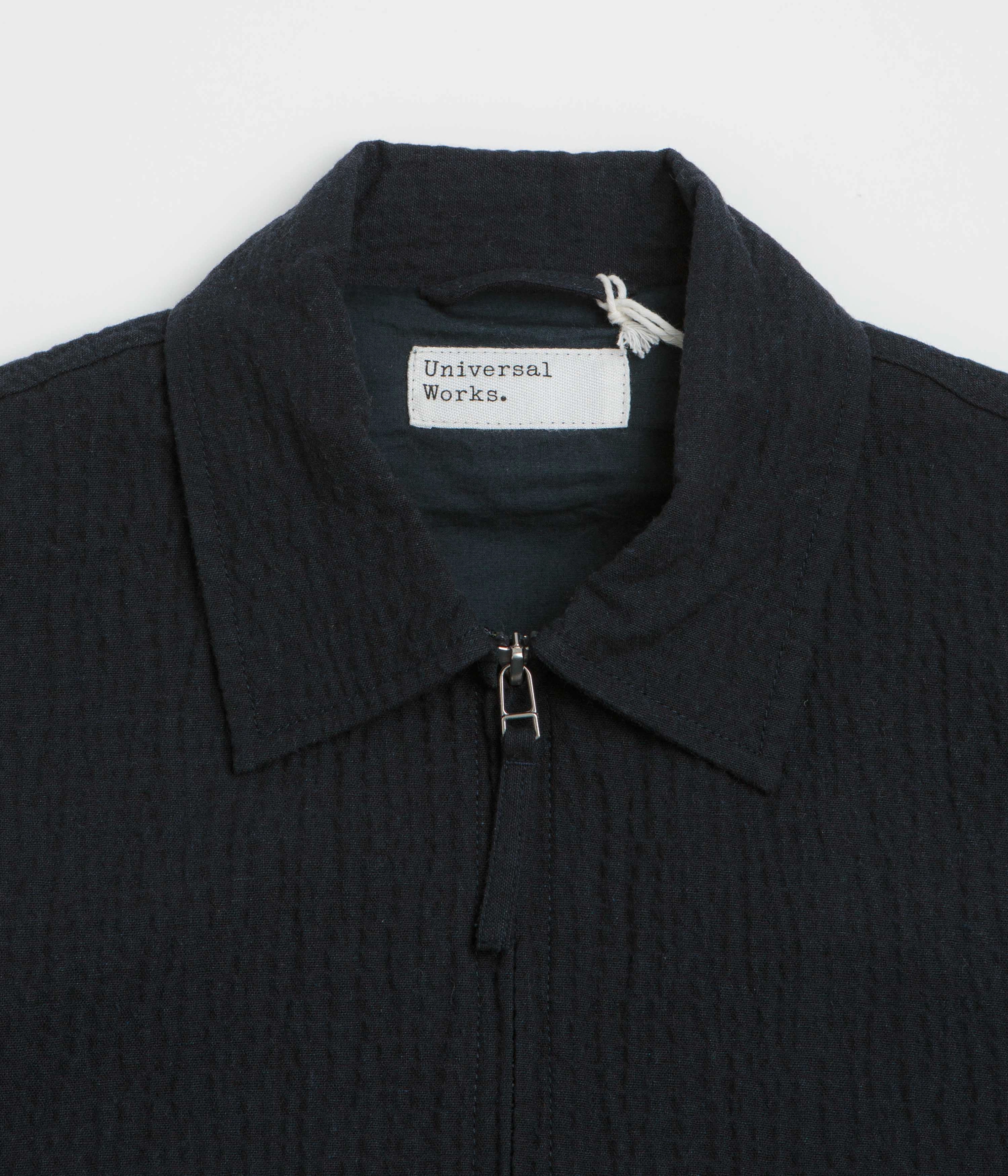 Universal Works E130 Jacket - Dark Navy Flexible Shoulder Panels
