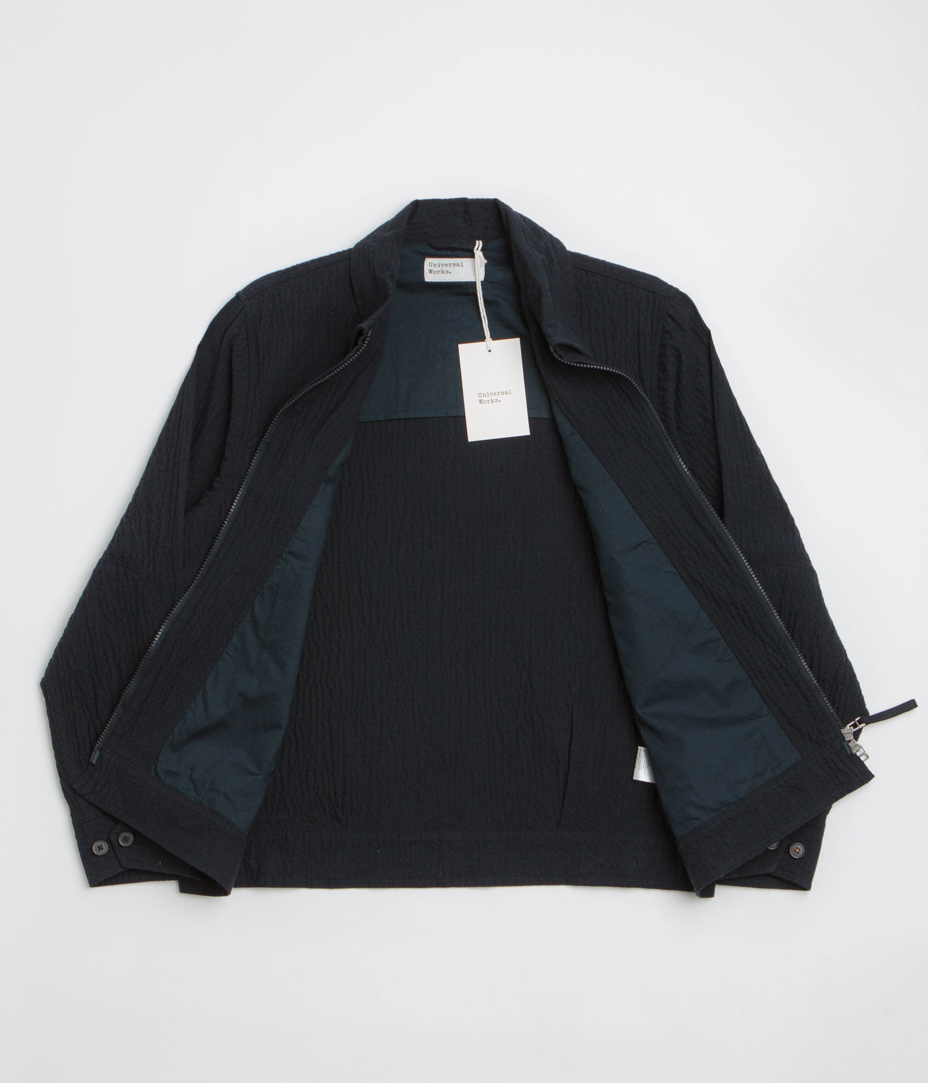 Organic Cotton Blend Universal Works E130 Jacket - Dark Navy