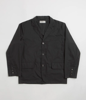 Reused Cloth Crisp Detail Universal Works Capitol Jacket - Black