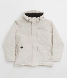 Noise Reduciting Fabric Columbia Landroamer Sherpa Lined Jacket - Dark Stone