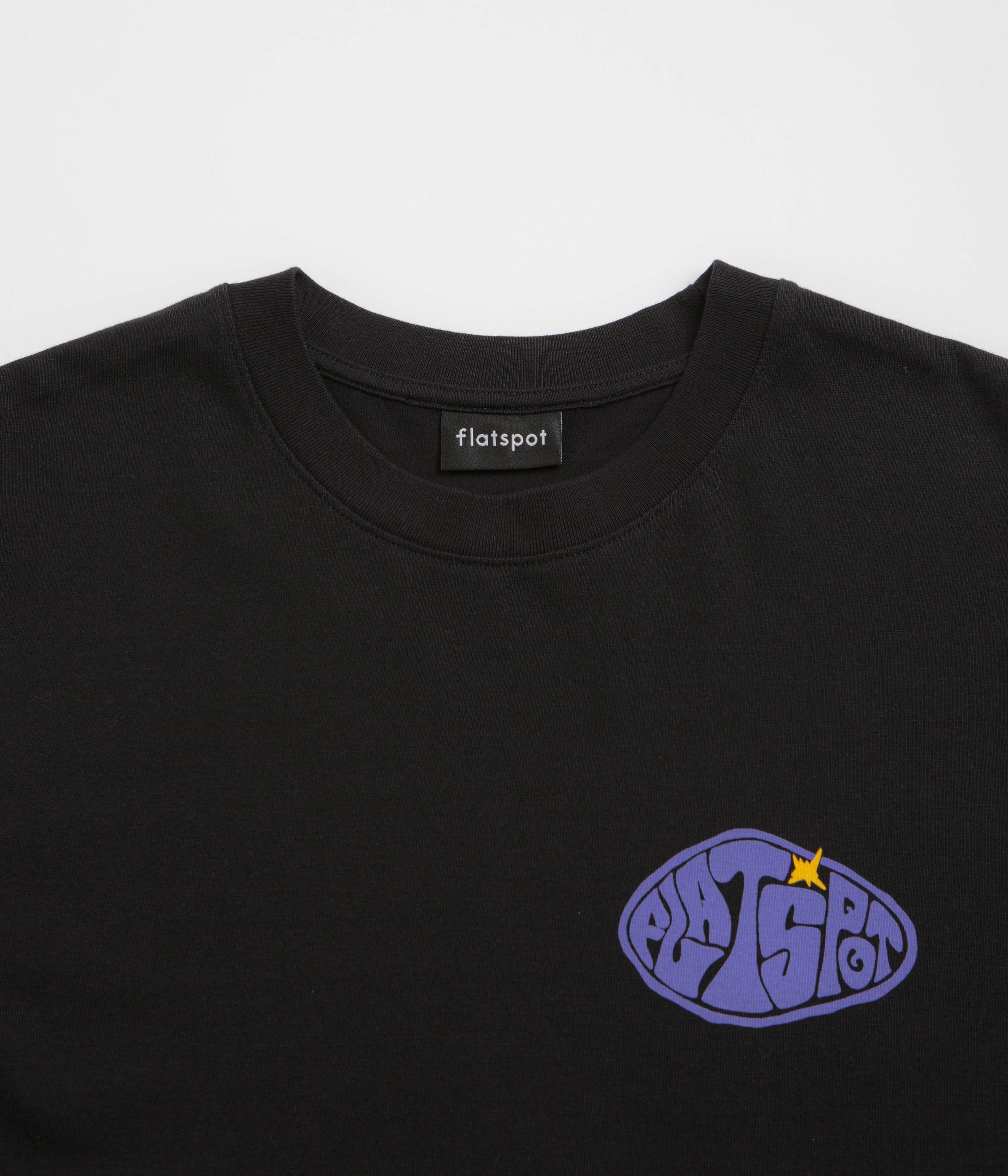 flatspot Hole T-Shirt - Black Cashmere combination