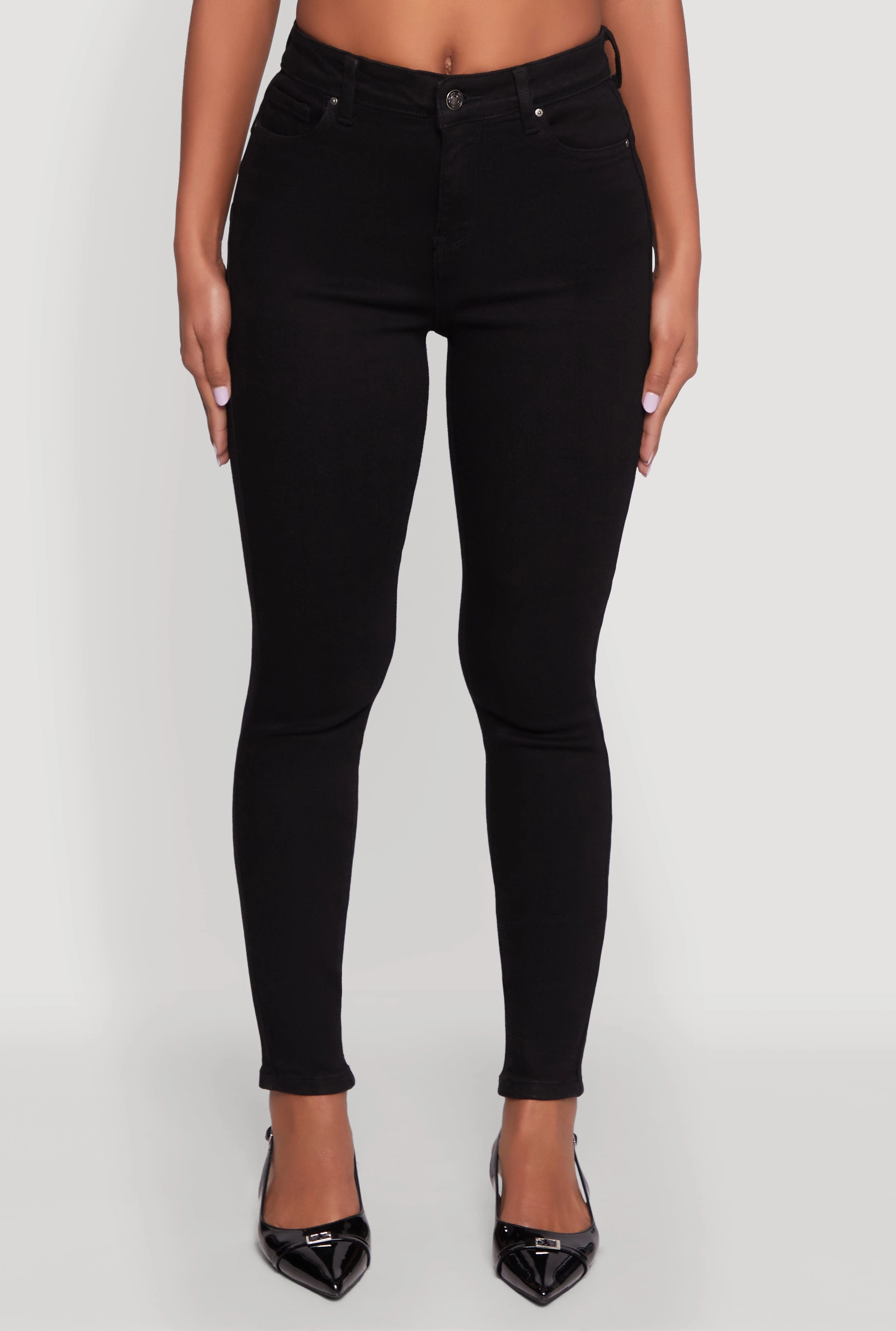 WAX Push Up High Rise Skinny Jeans Flexible Waistband Stylish Vibrant