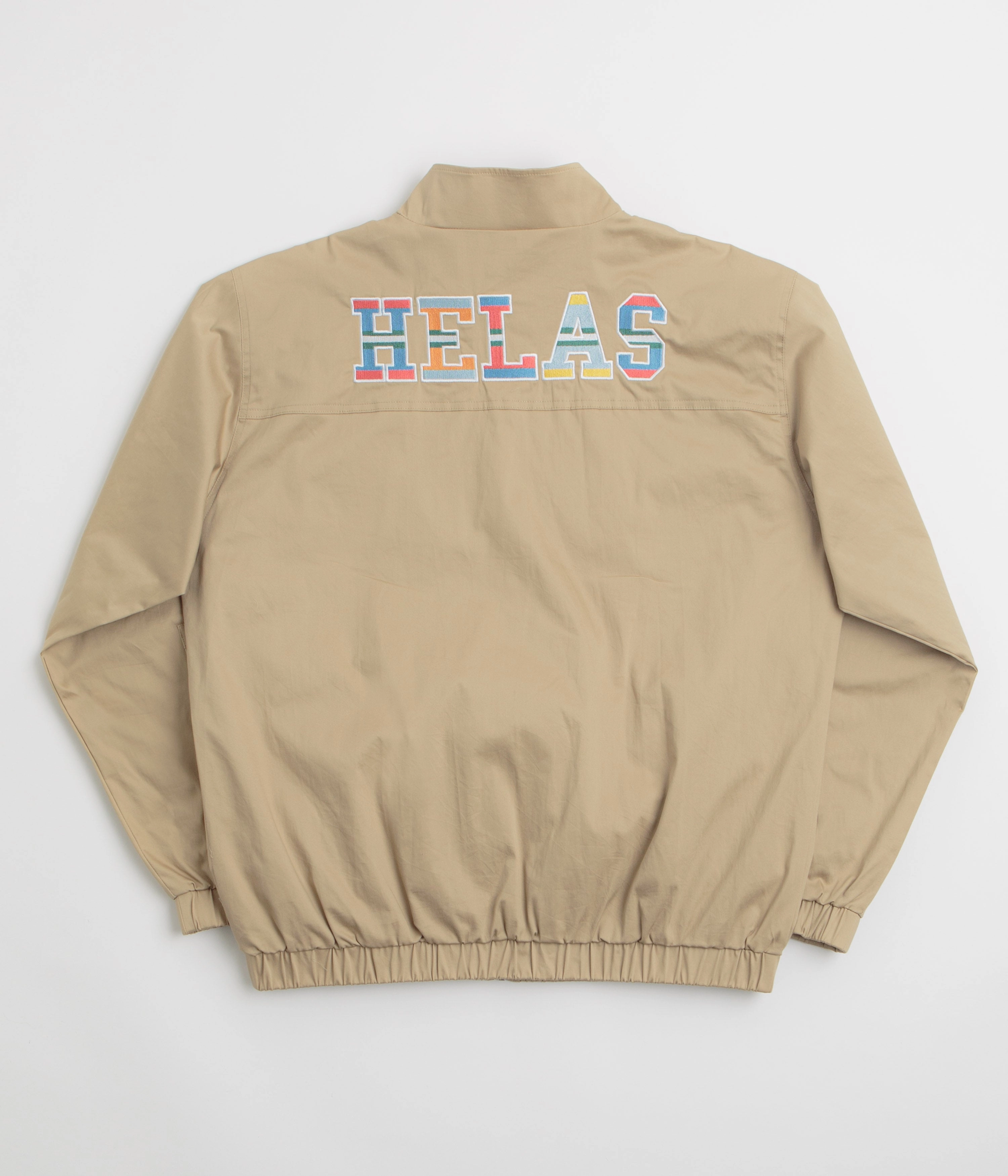 Helas Drapeau Utility Jacket - Beige Luxury Appeal Non Bulky Profile