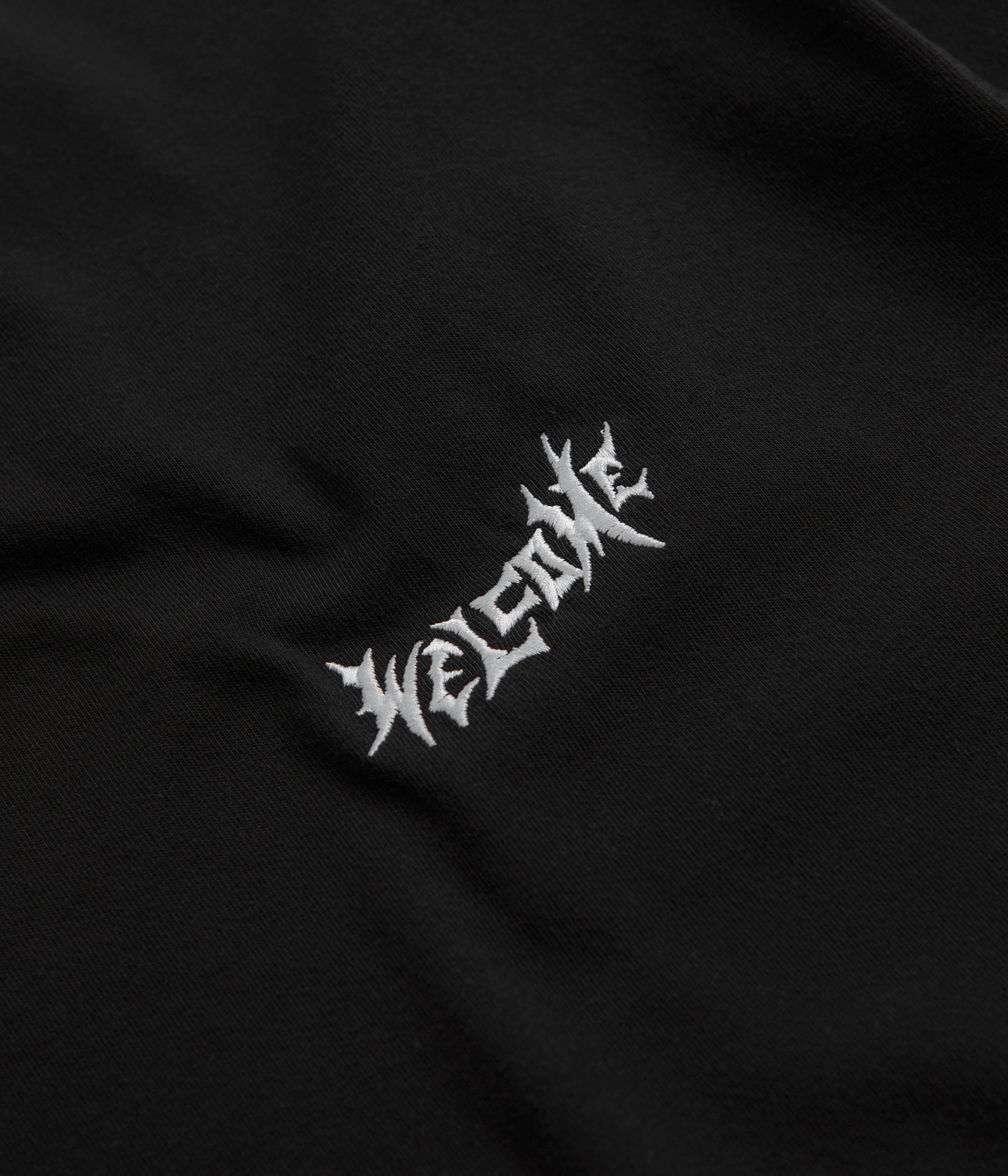 Modern Trend Look Welcome Vamp Core Garment Dyed Knit T-Shirt - Black