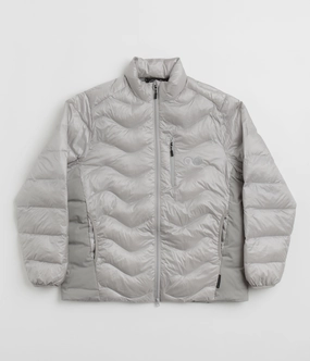 Purple Mountain Observatory Waves Light Puffer Jacket - Grey Comfortable fit Flexible Daily Fit