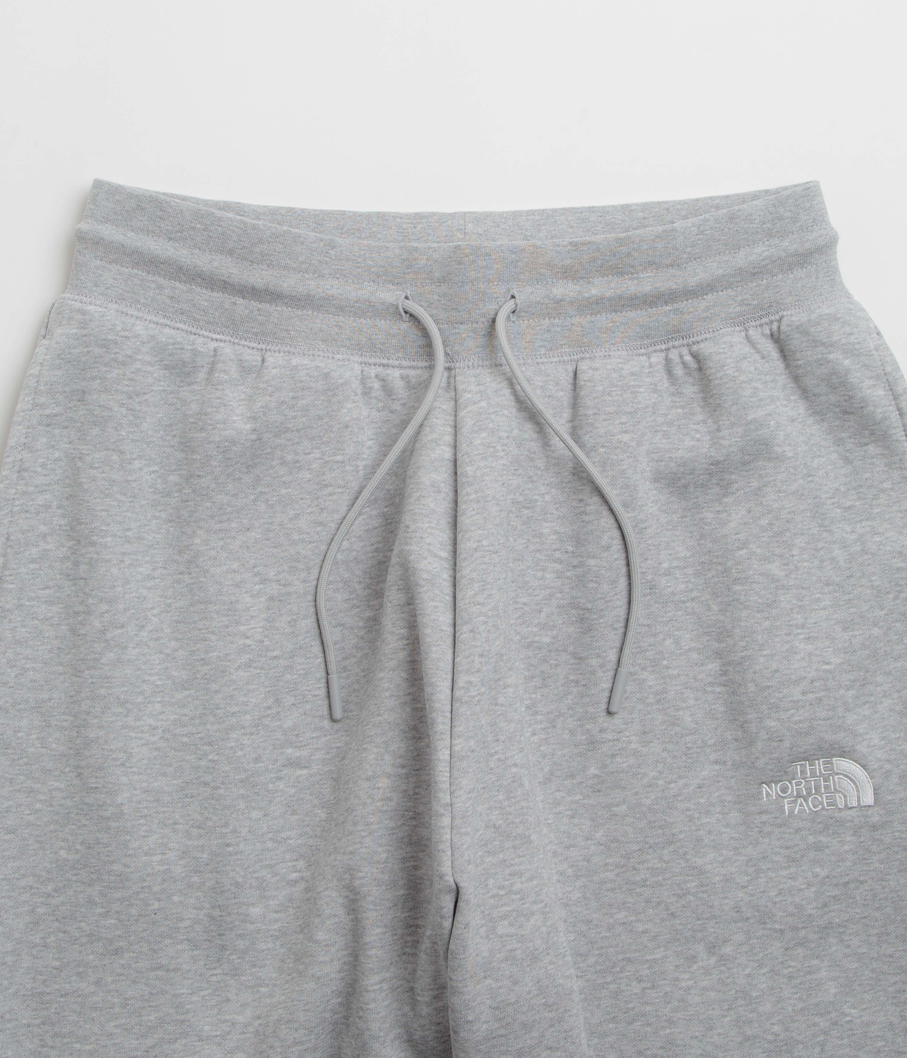 Smooth Fabric Outdoor Gear The North Face Essential Relaxed Straight Sweatpants - TNF Light Grey Heather