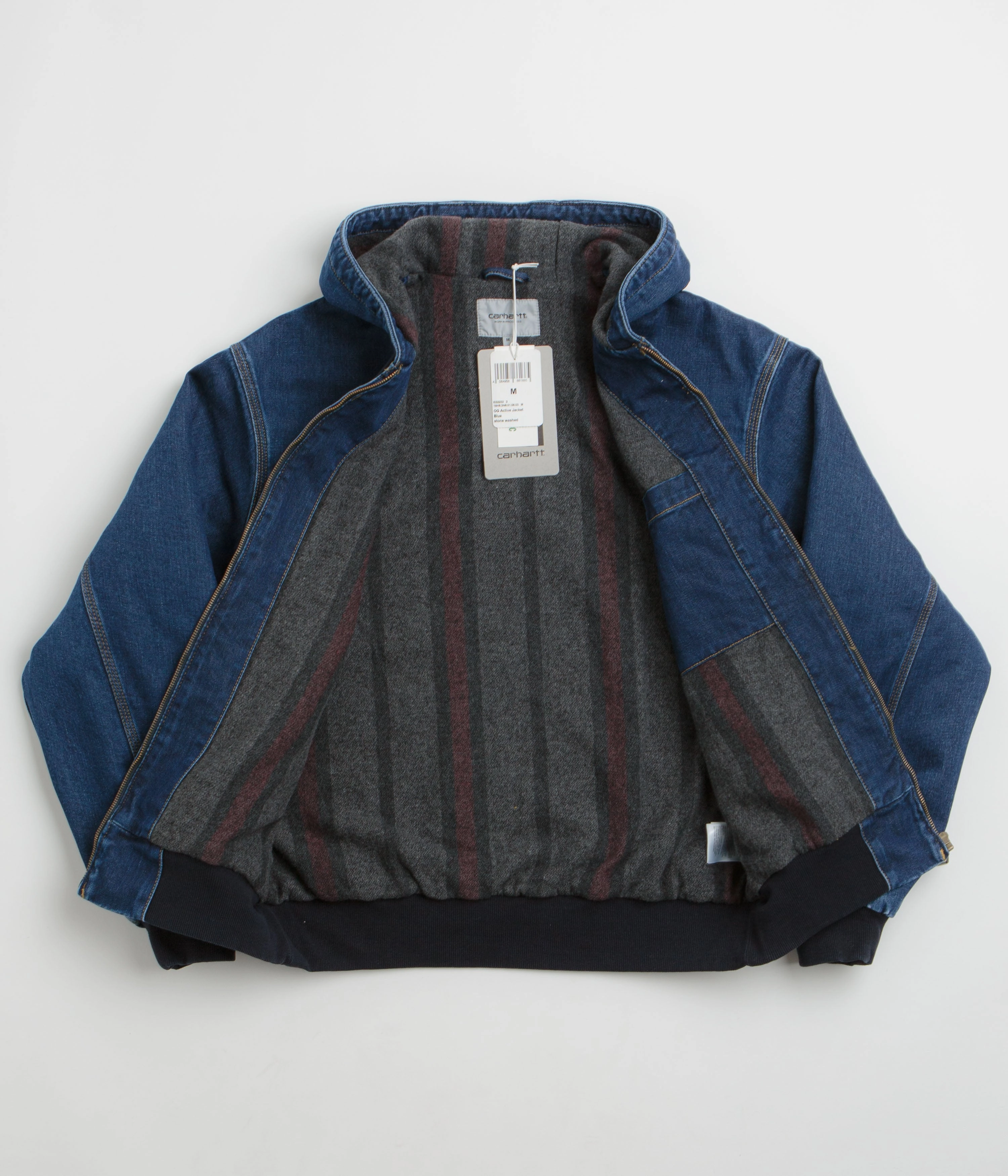 Double layer fabric Carhartt OG Active Jacket - Blue Stone Washed