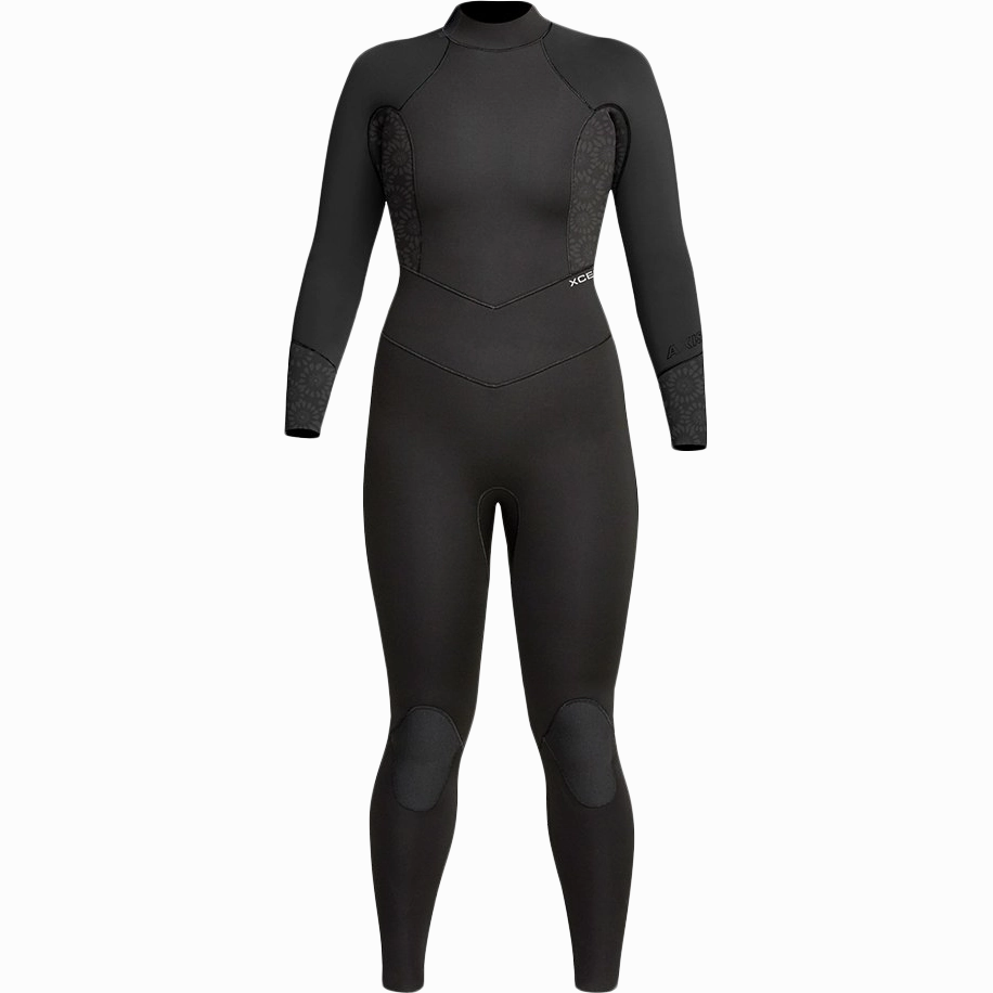 Sporty-Chic Women's Axis 4/3mm Back Zip
