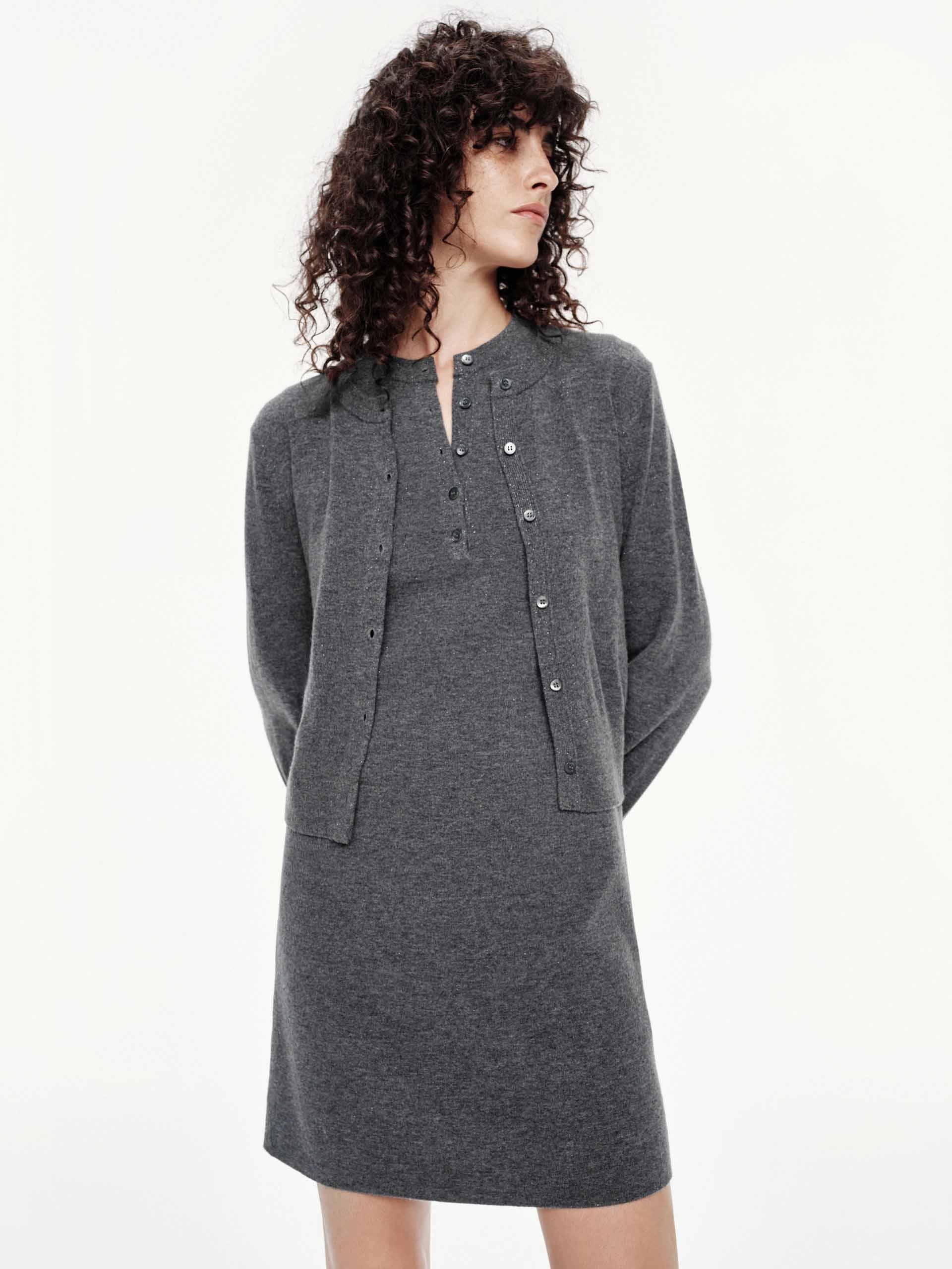 Weekend Fresh Wool Cardigan Set Dress