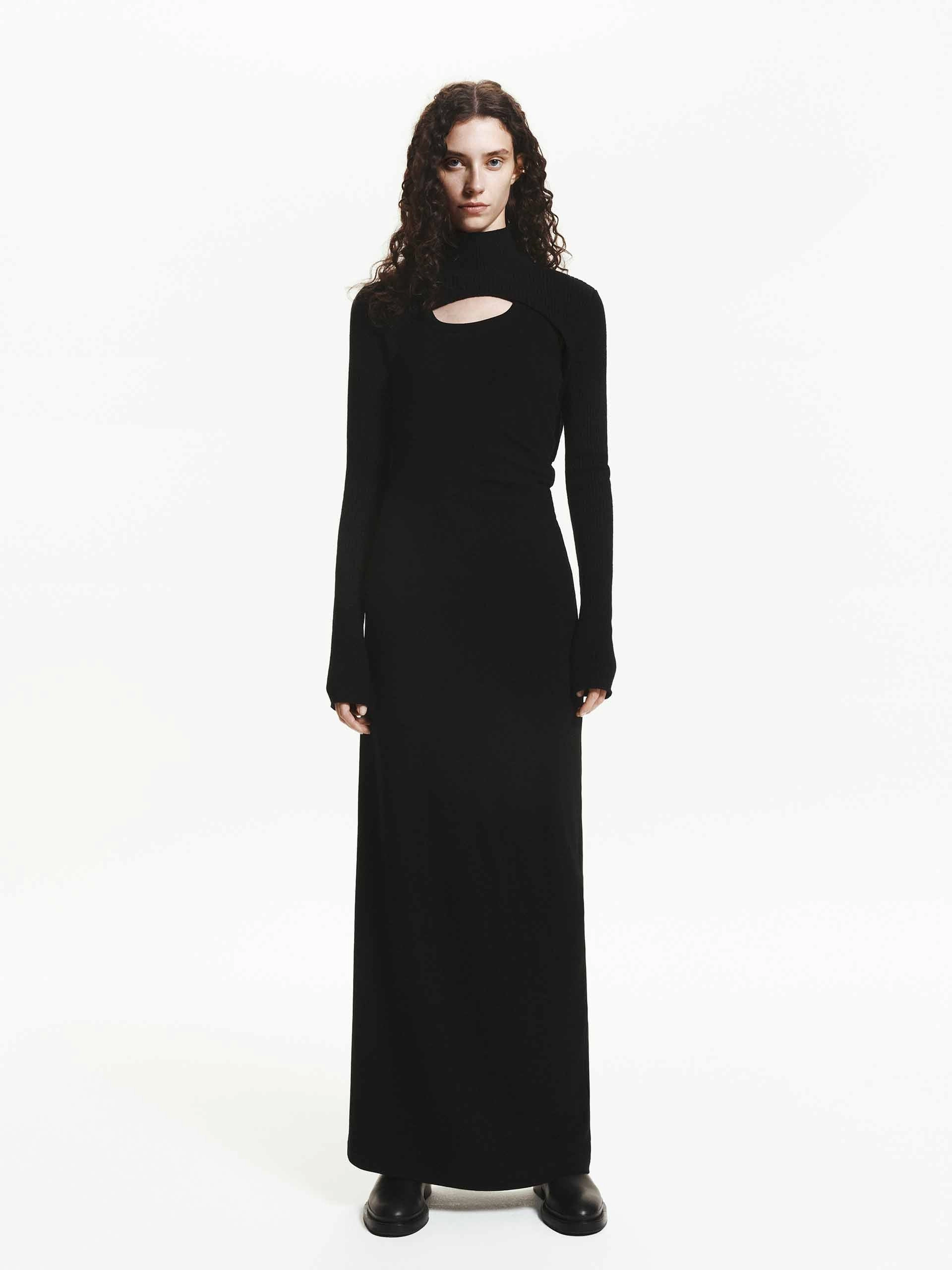 Modern Staple Easy Elegance Wool Maxi Tank Dress Set