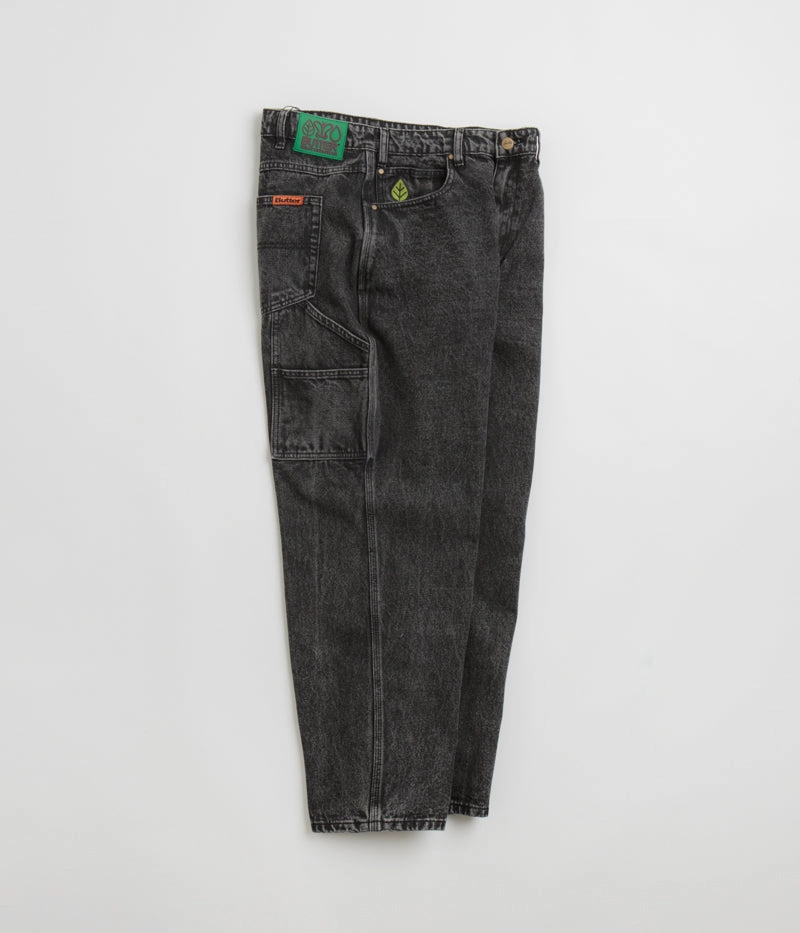 OdorResistantFinish Anti Chafe Lining Butter Goods Weathergear Jeans - Faded Black