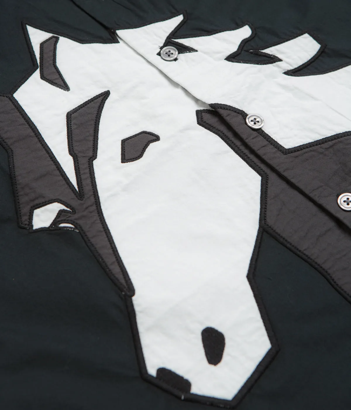 Obey Beau Short Sleeve Shirt - Black Multi Static Dissipating Fiber