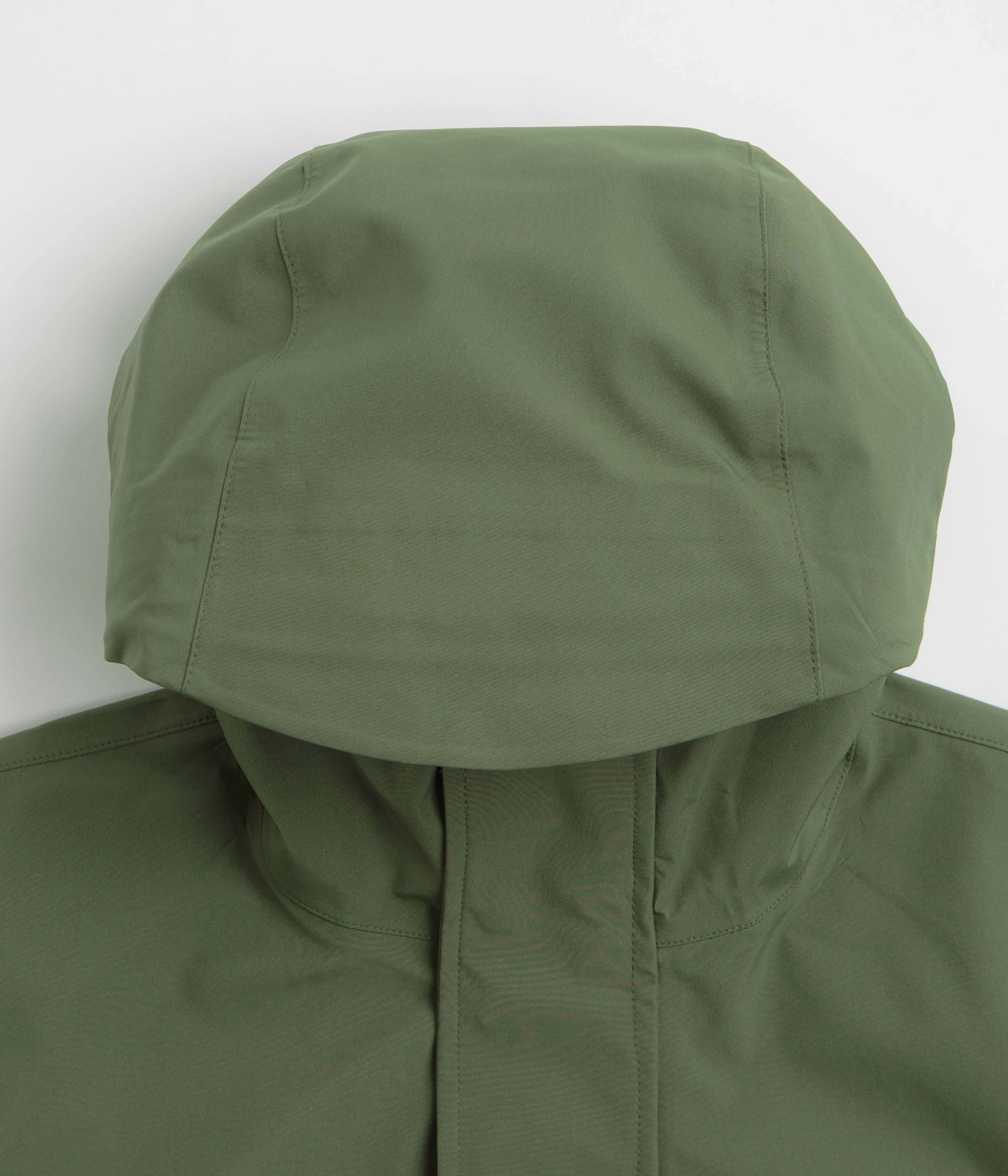 Dynamic flex Low Profile Fastening Polar Cargo Shell Jacket - Moss Green