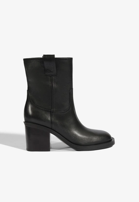 Wyatt Leather Bootie Bridal Footwear Trendy Mood