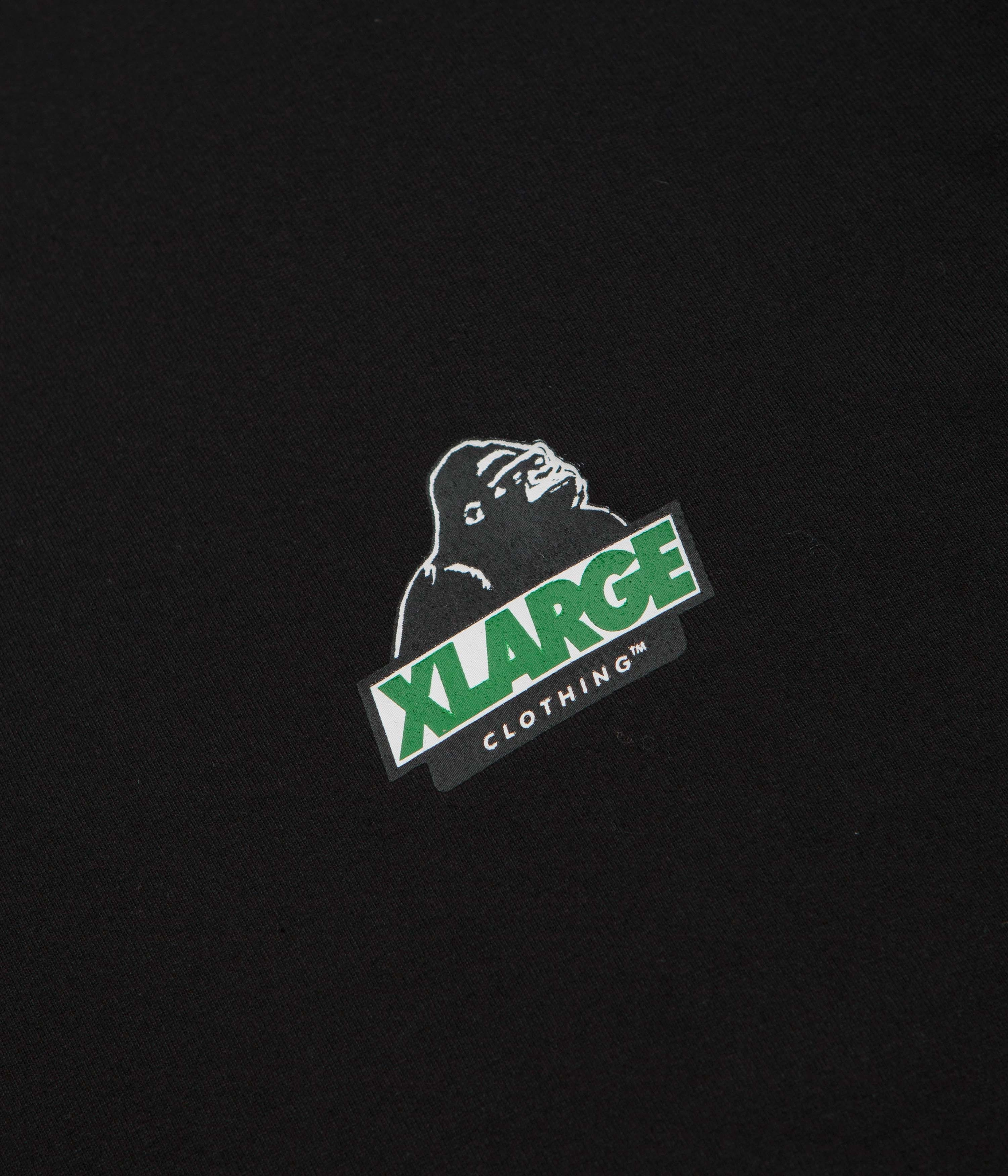 XLarge Backside OG T-Shirt - Black ReinforcedHems Easy to Style