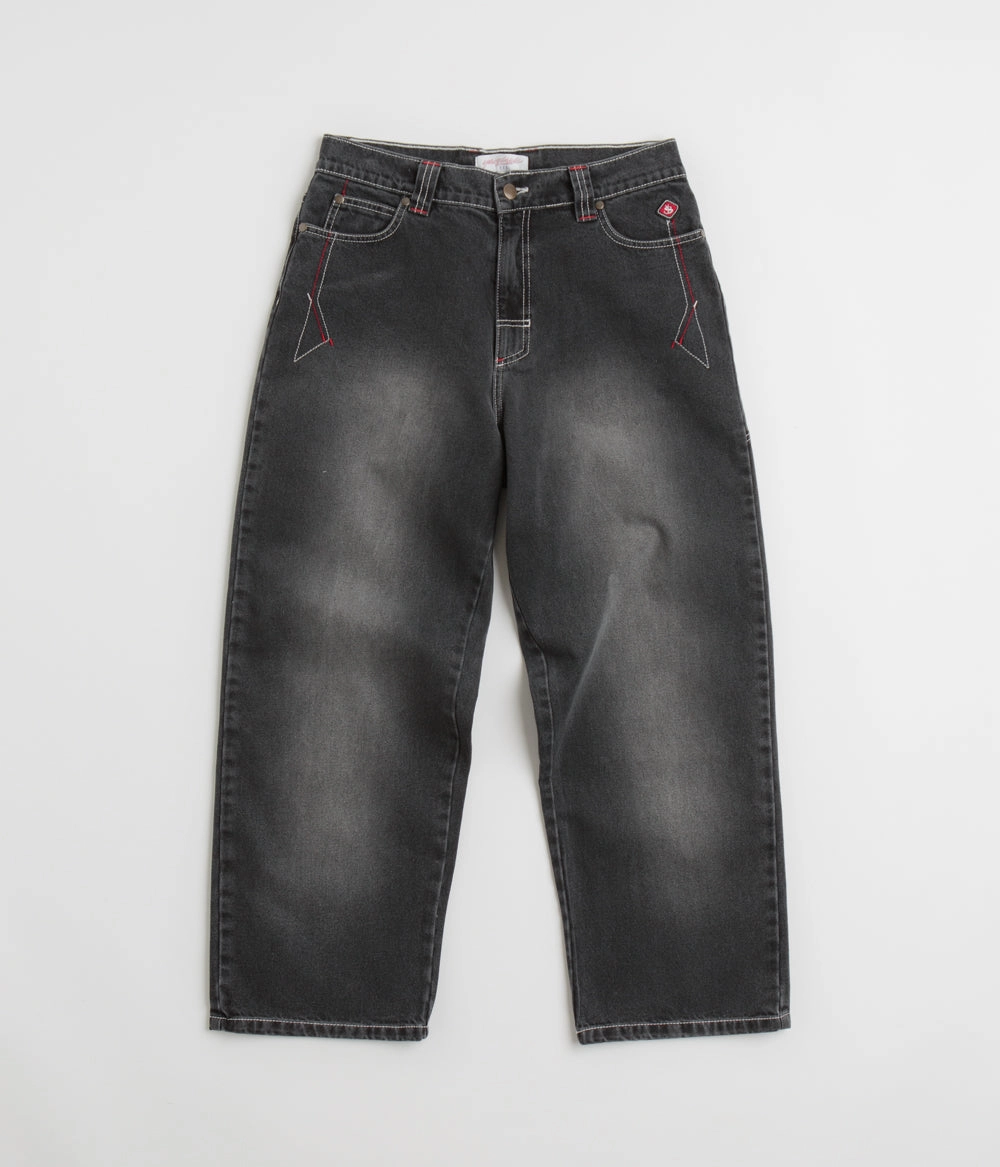 All terrain Ripstop Reinforcement Yardsale Culture Slub Phantasy Jeans - Washed Black