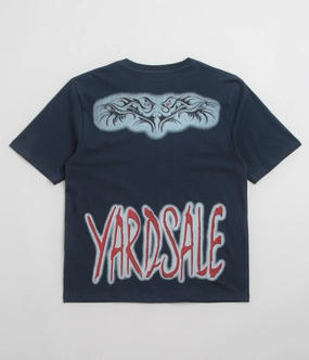 Yardsale Grudge T-Shirt - Navy Work efficiency