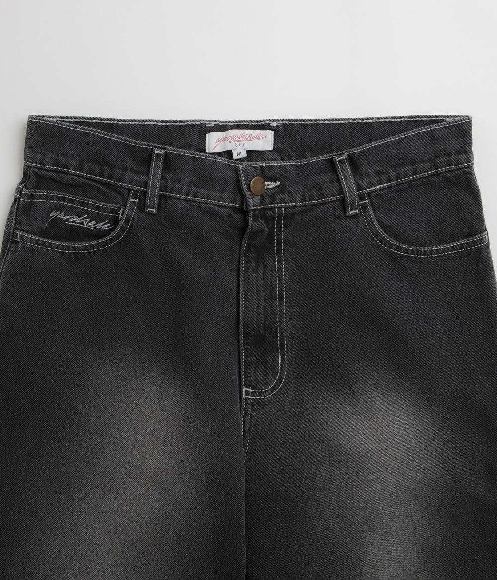 Layered Comfort Yardsale Phantasy Panel Jeans - Black / Faded