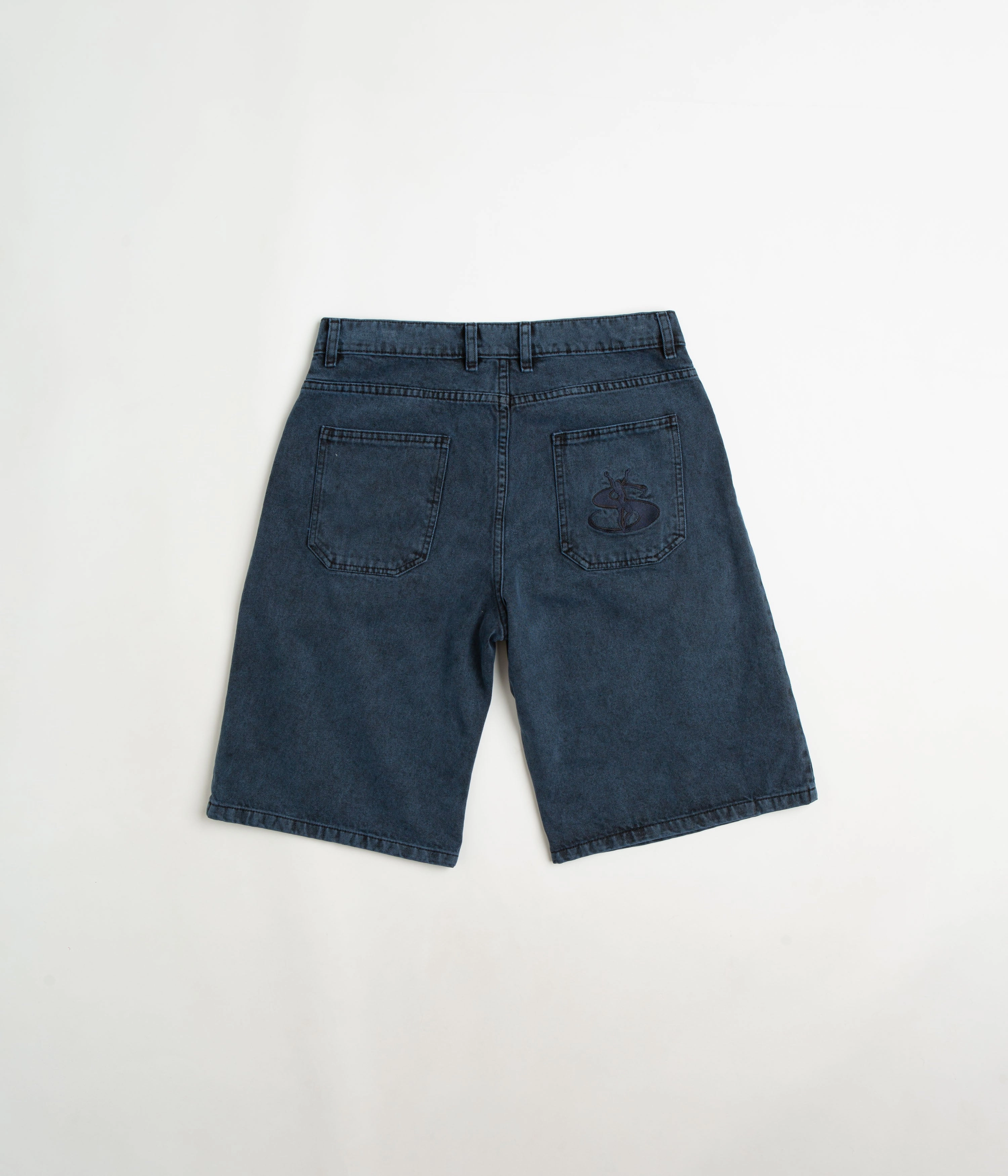 Relaxed Waist Yardsale Phantasy Shorts - Overdyed Blue