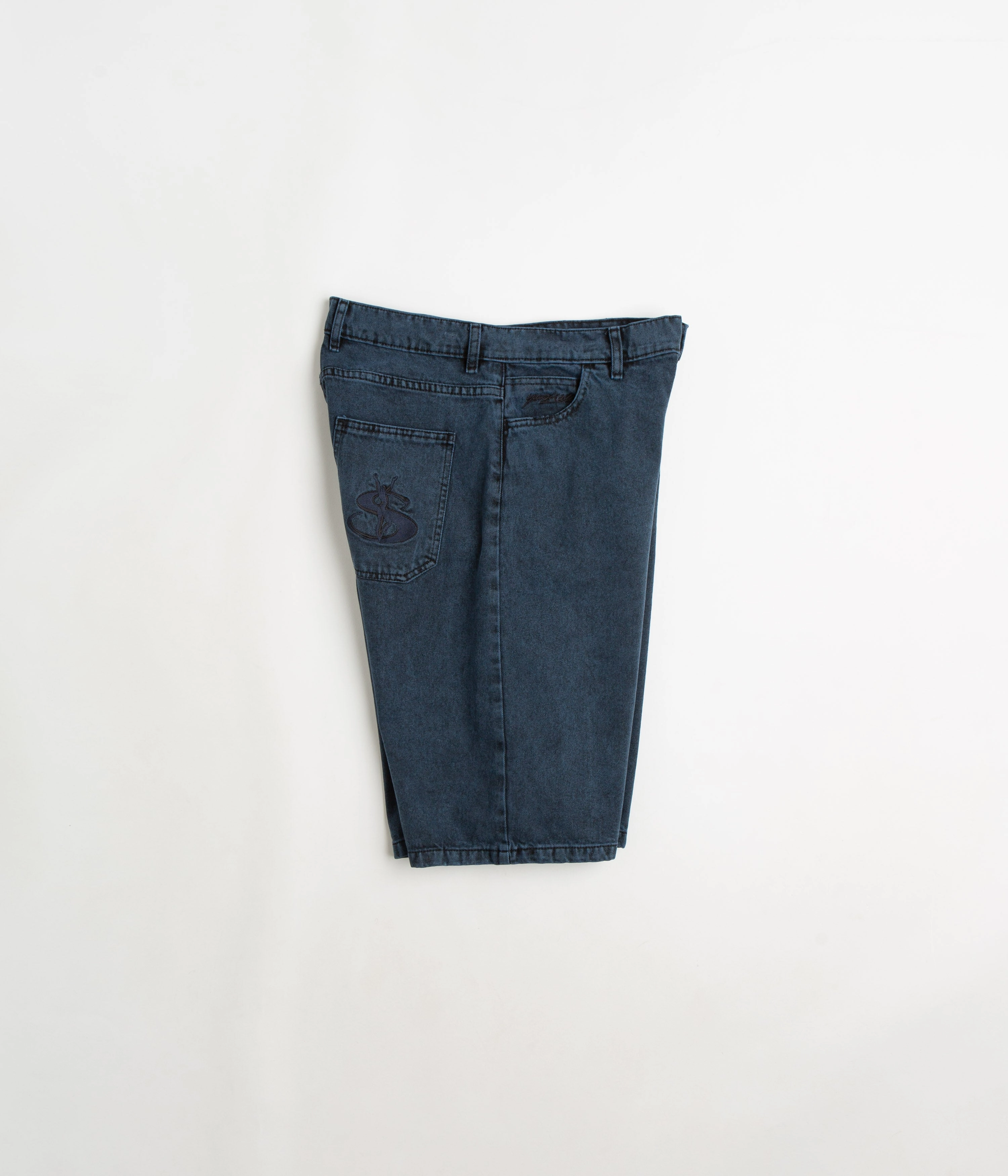 Yardsale Phantasy Shorts - Overdyed Blue Punk style