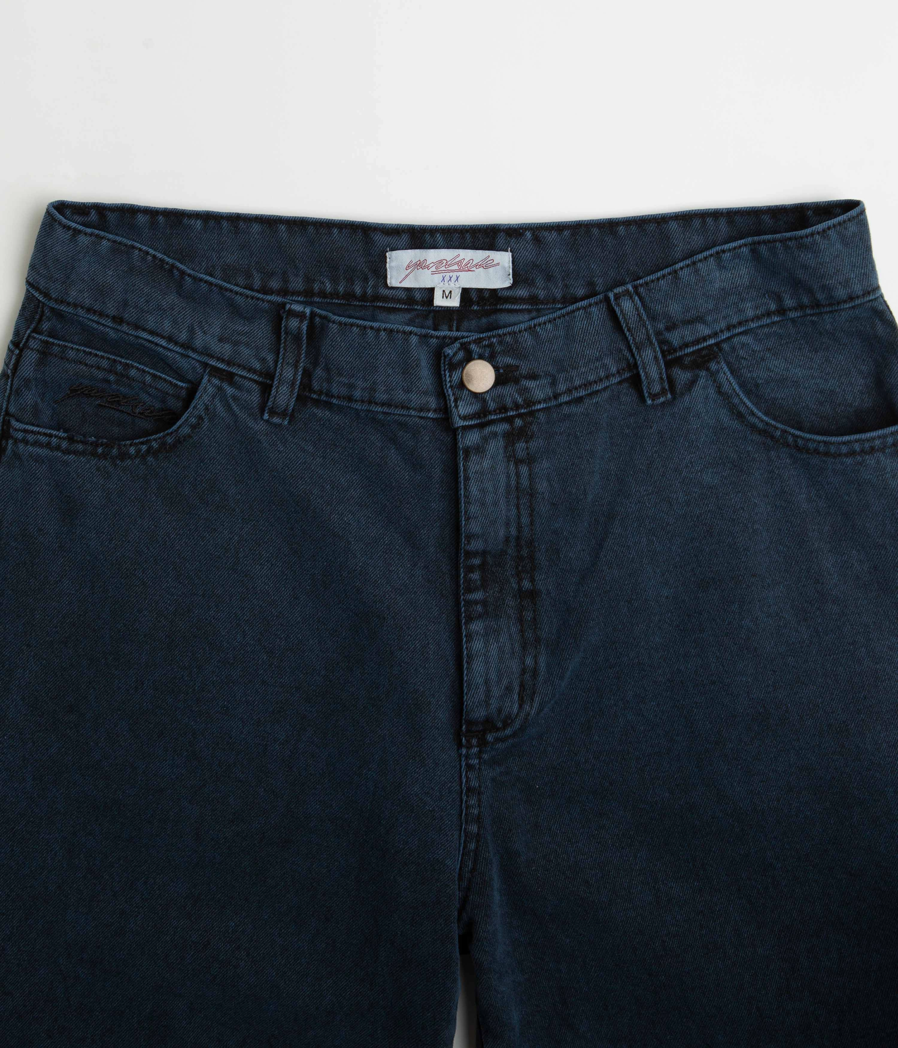 Yardsale Phantasy Shorts - Overdyed Blue Quick Release Fastener