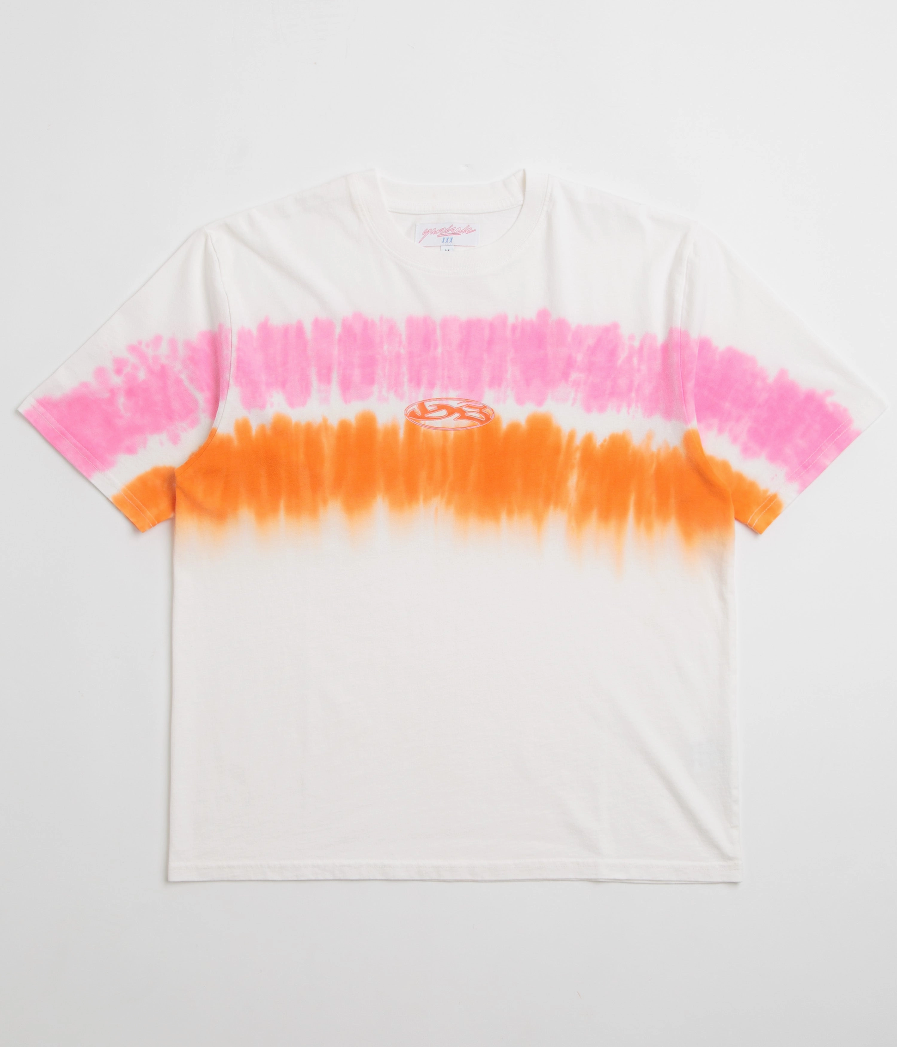 Yardsale Tie Dye T-Shirt - White Comfortable Casual Bold colors
