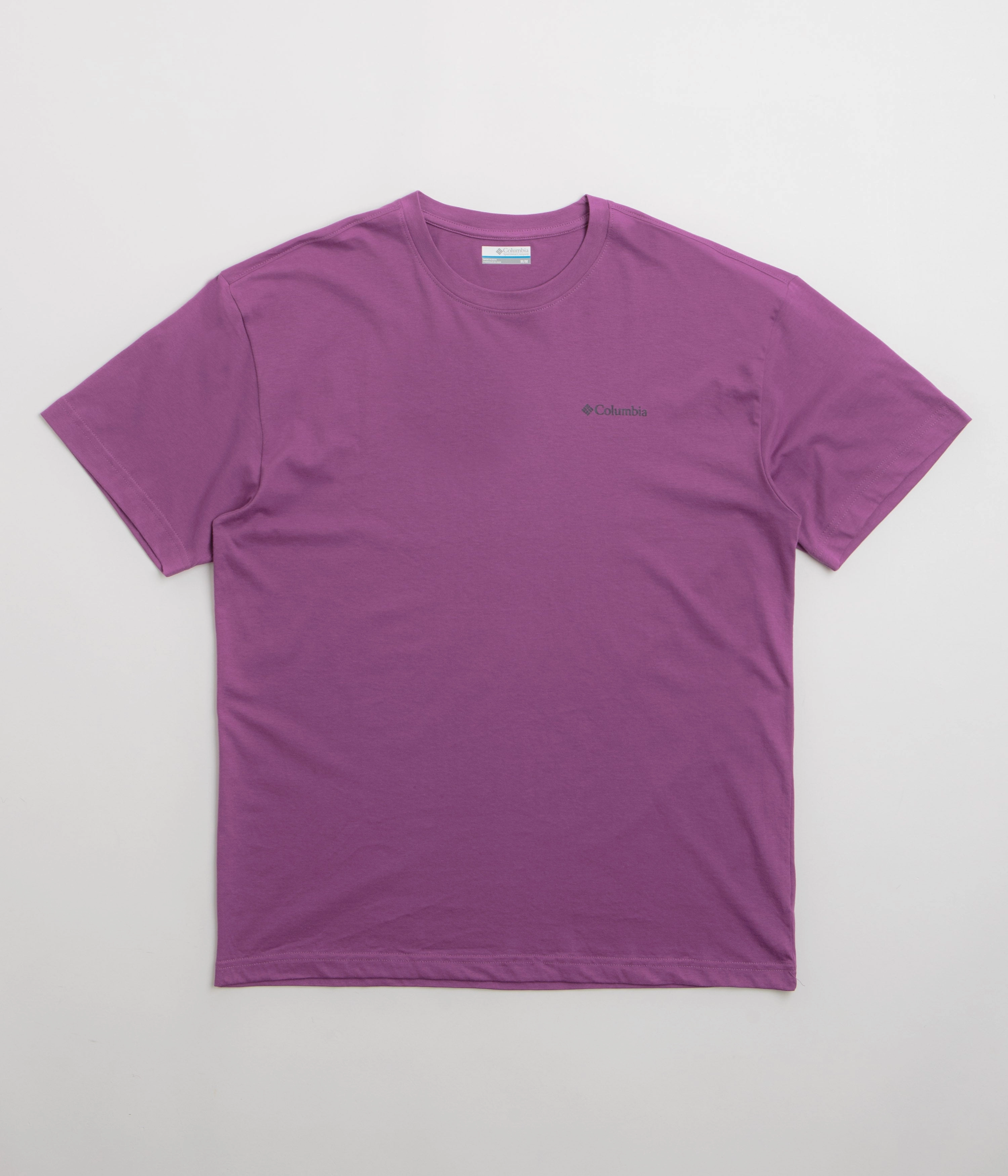 Columbia Black Butte Graphic T-Shirt - Razzle / Linear View Comfortable Casual